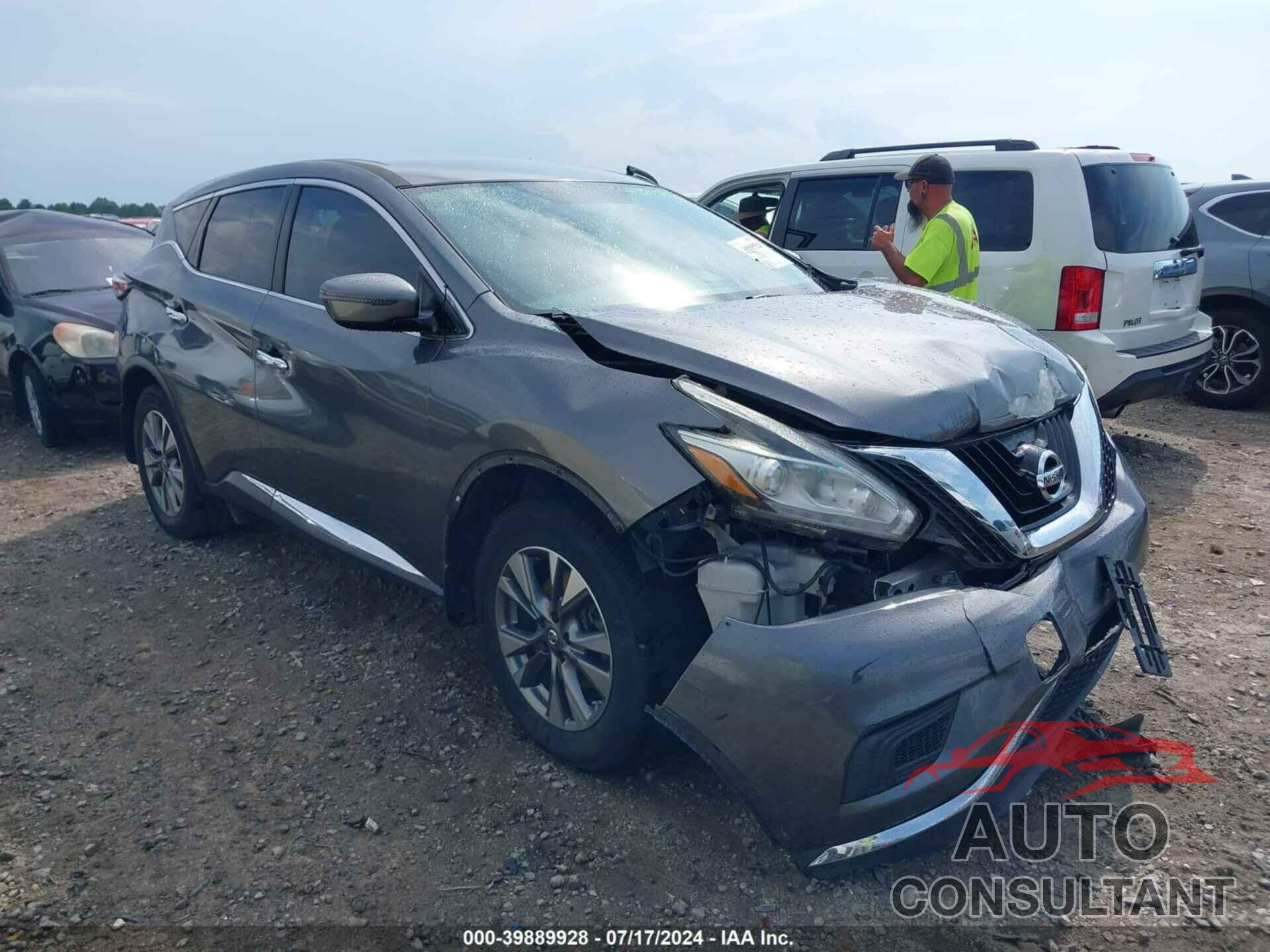 NISSAN MURANO 2016 - 5N1AZ2MG3GN143000