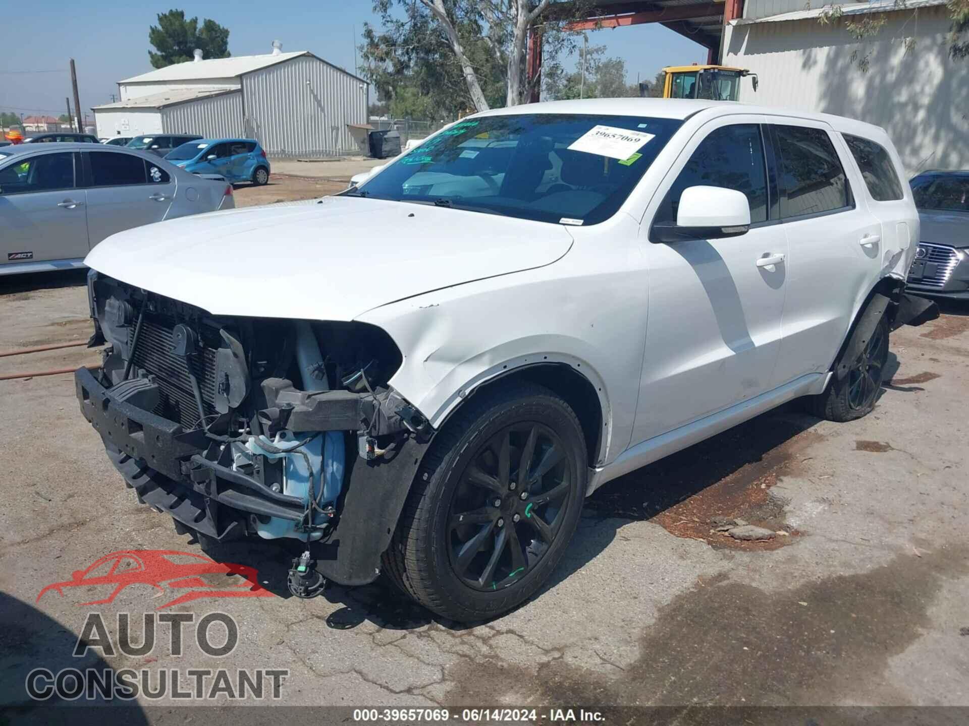 DODGE DURANGO 2017 - 1C4SDHCTXHC921265