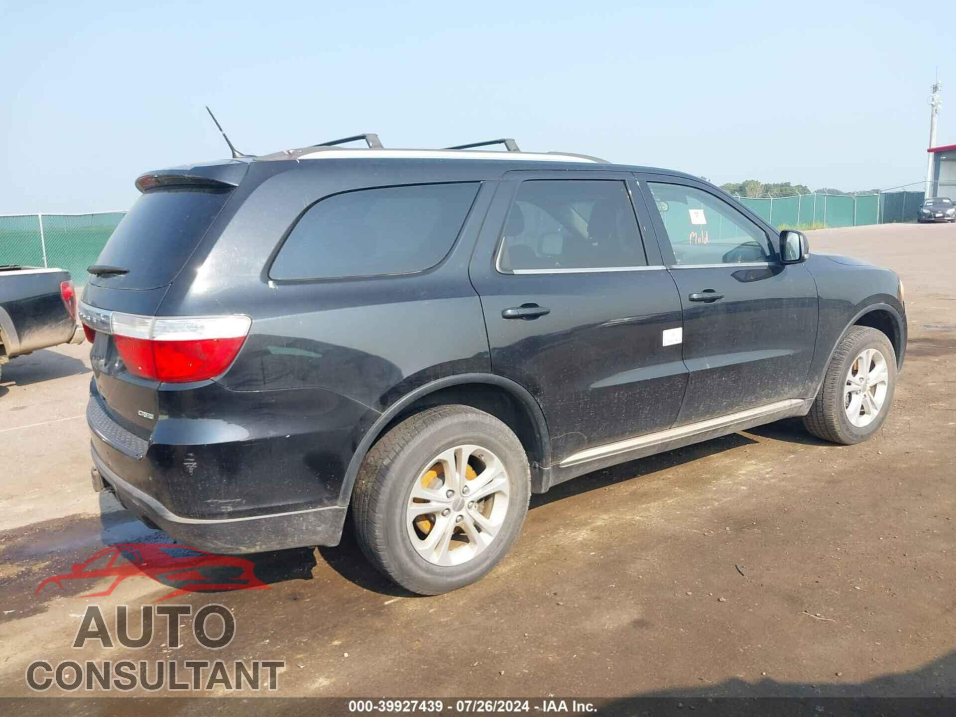 DODGE DURANGO 2012 - 1C4RDJDG7CC336238