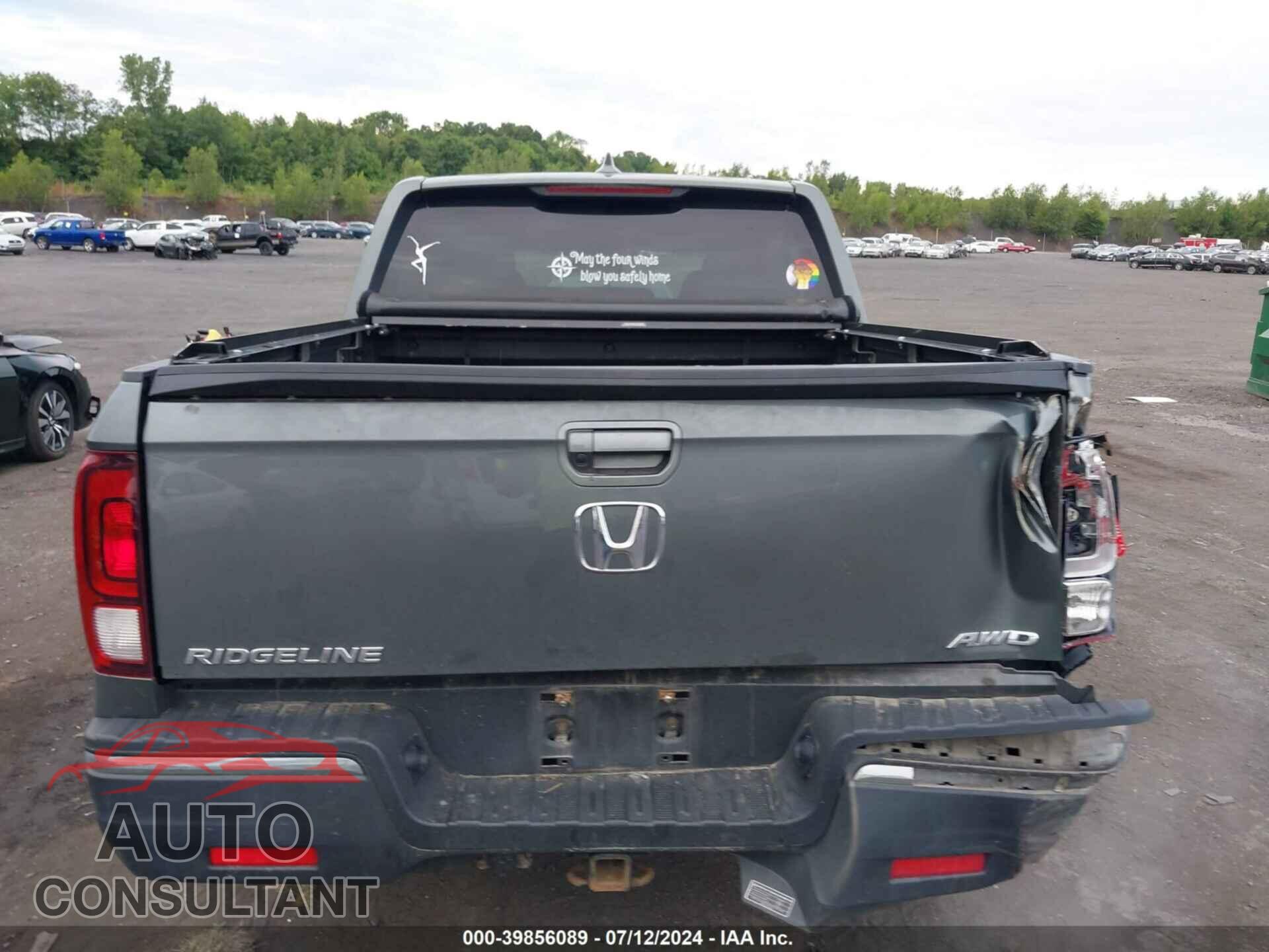 HONDA RIDGELINE 2017 - 5FPYK3F68HB030233