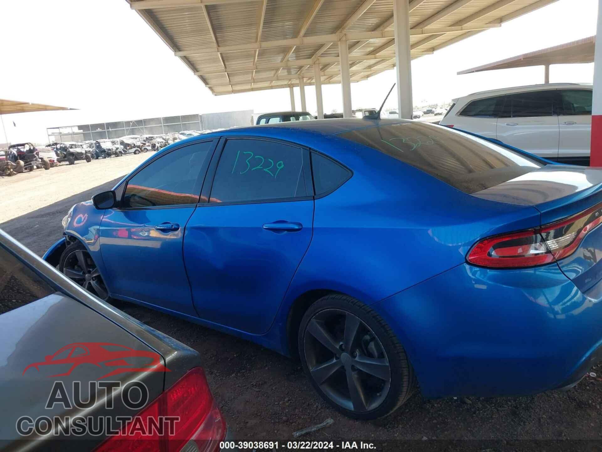 DODGE DART 2015 - 1C3CDFEB3FD224075