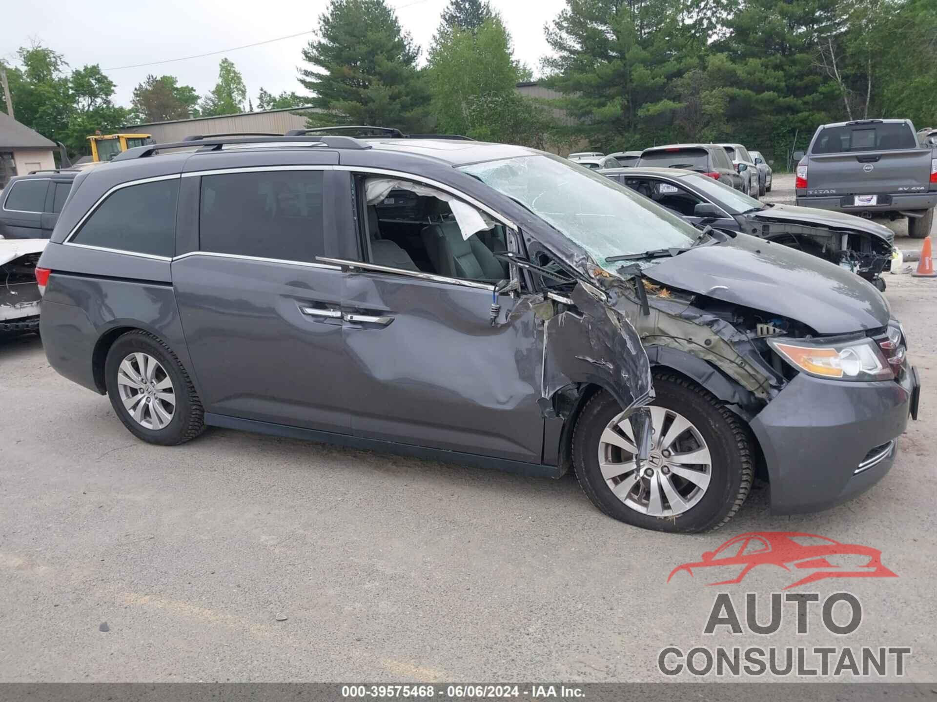 HONDA ODYSSEY 2017 - 5FNRL5H65HB008533