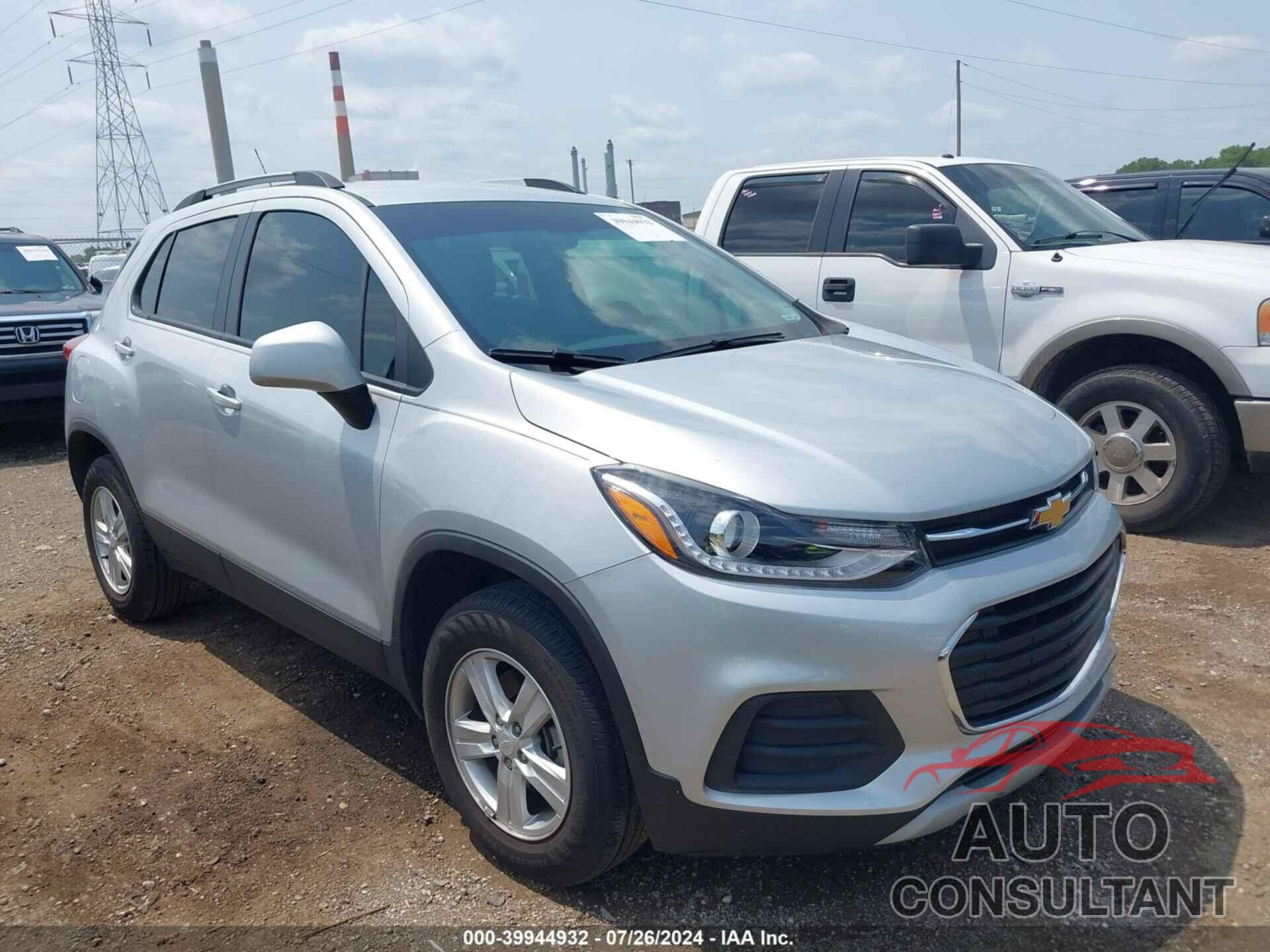 CHEVROLET TRAX 2022 - KL7CJPSM5NB538088