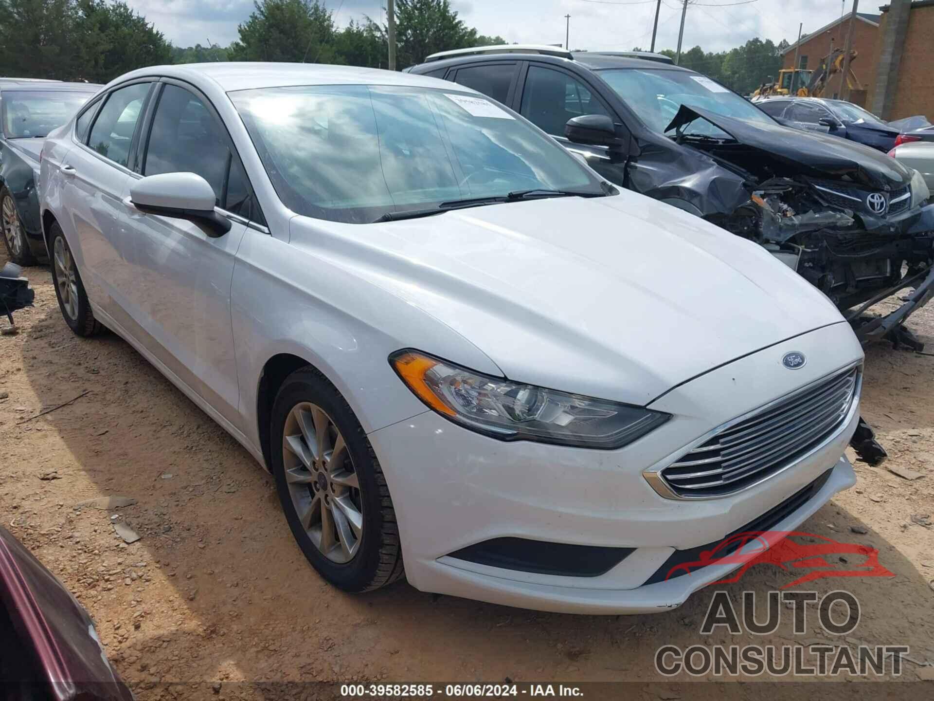 FORD FUSION 2017 - 3FA6P0H70HR370647