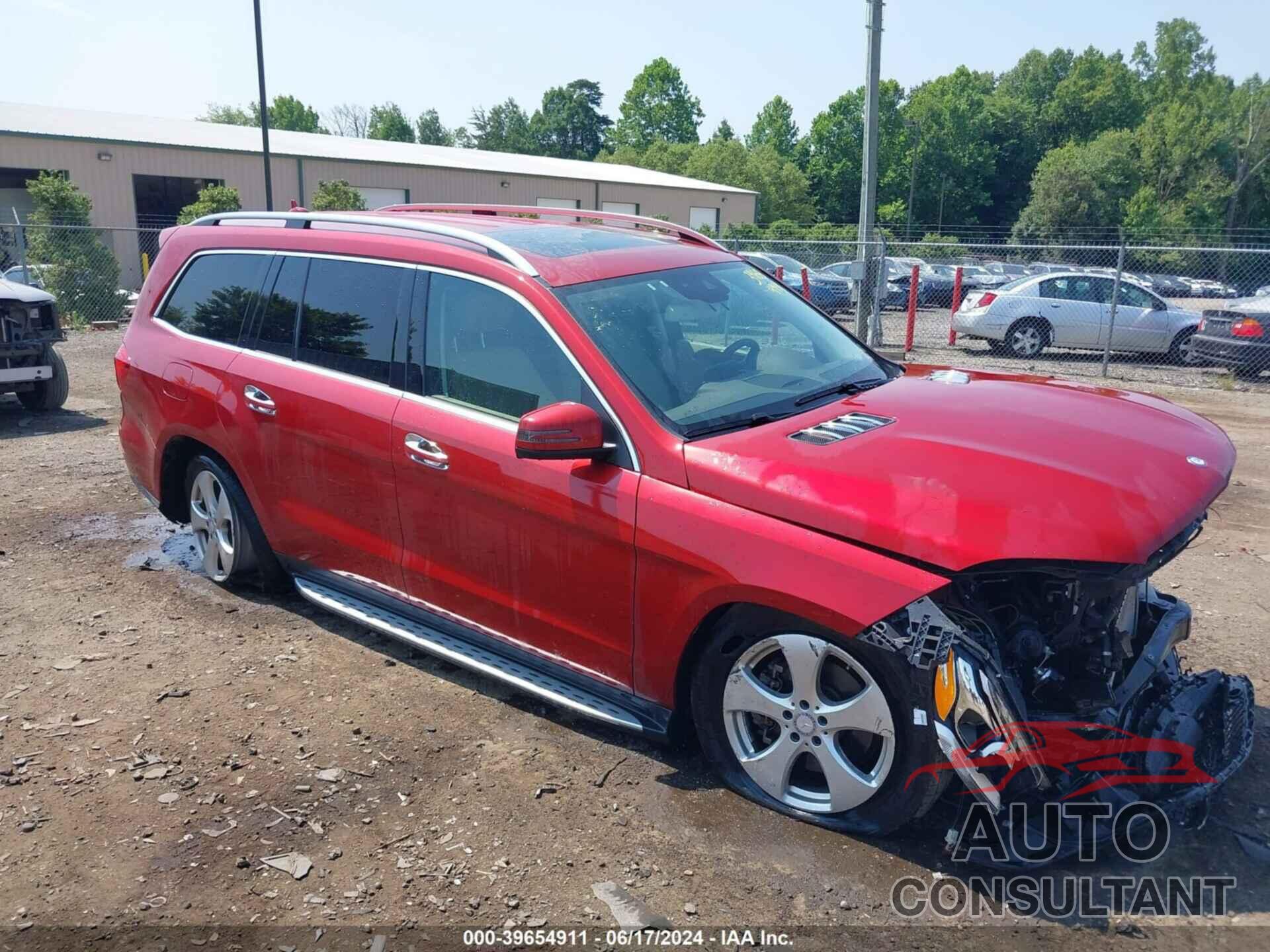 MERCEDES-BENZ GLS 450 2017 - 4JGDF6EE4HA765043