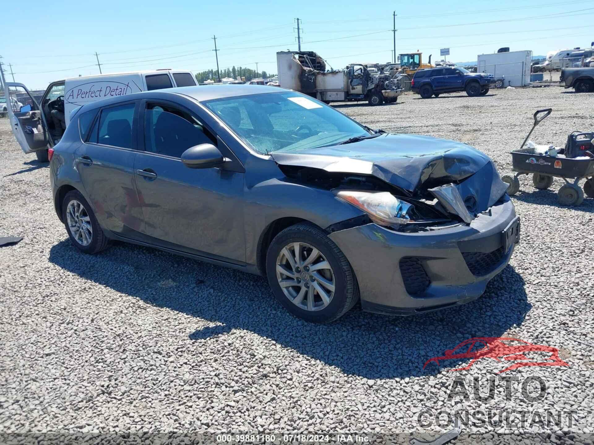 MAZDA MAZDA3 2012 - JM1BL1L80C1575687