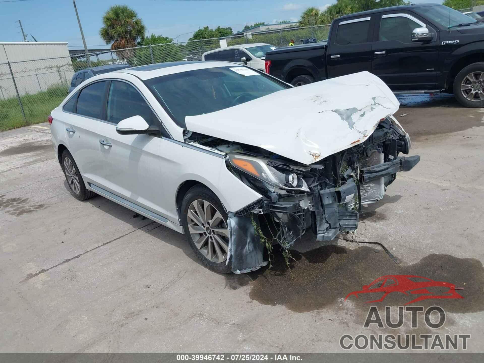 HYUNDAI SONATA 2017 - 5NPE34AF5HH436686