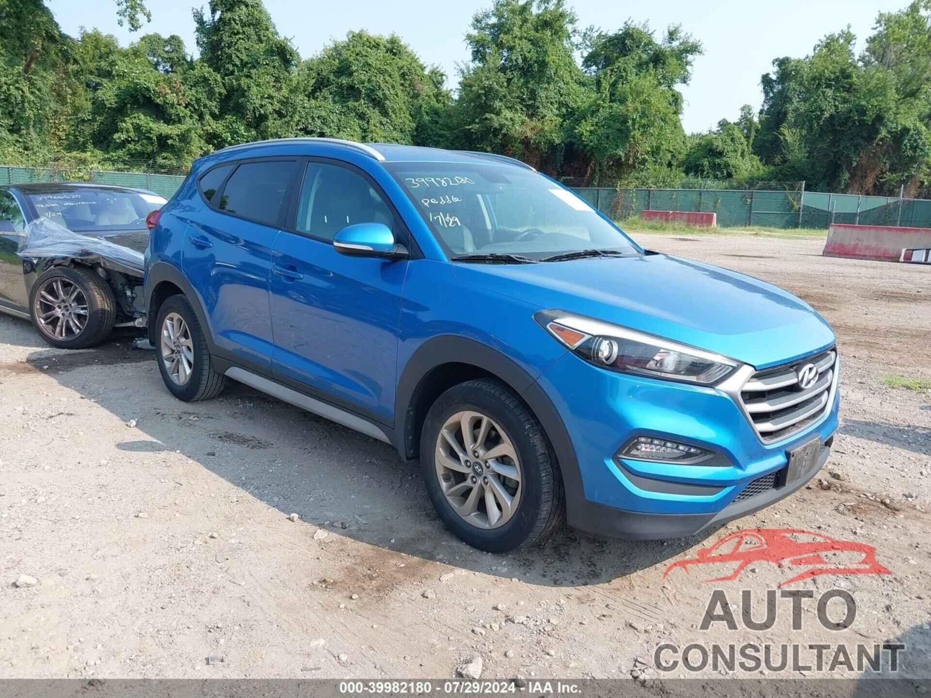 HYUNDAI TUCSON 2017 - KM8J3CA44HU430161