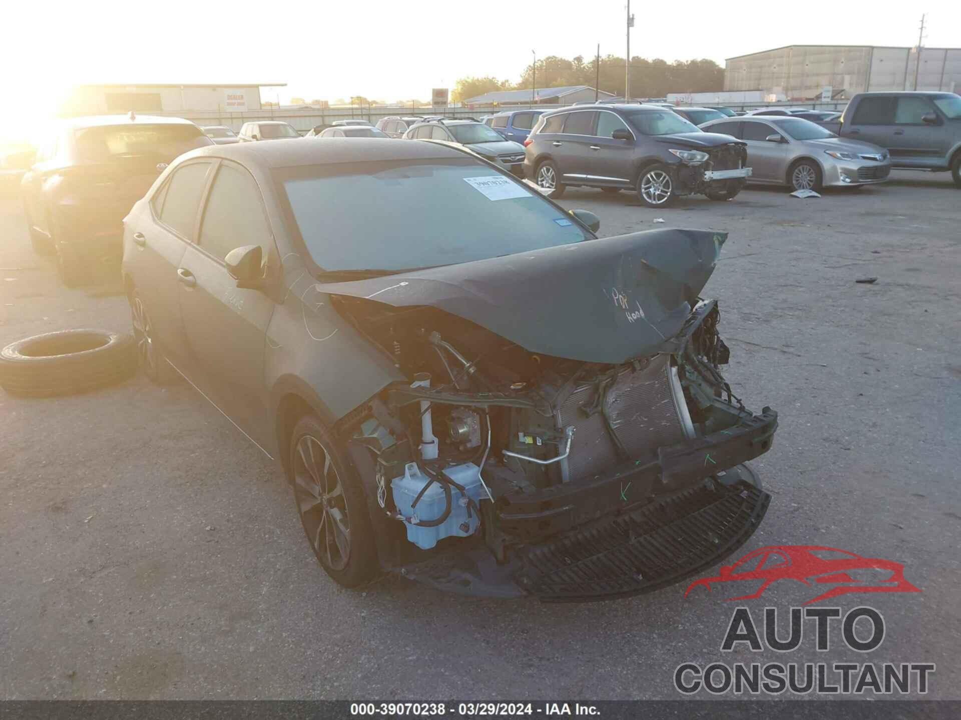 TOYOTA COROLLA 2016 - 2T1BURHE5GC523015