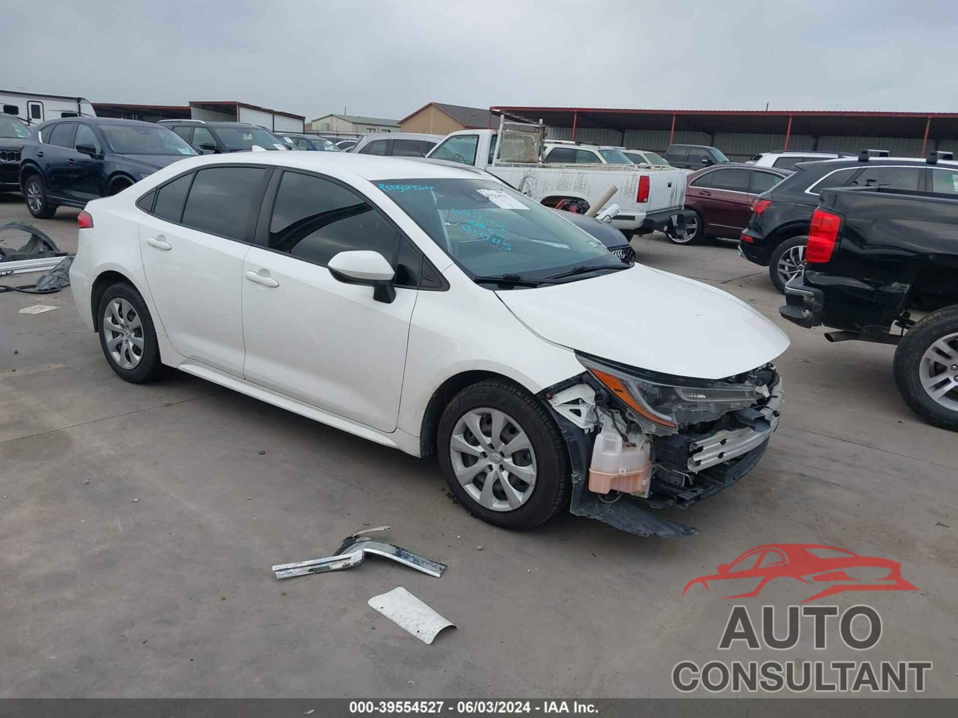TOYOTA COROLLA 2020 - JTDEPRAE0LJ086134