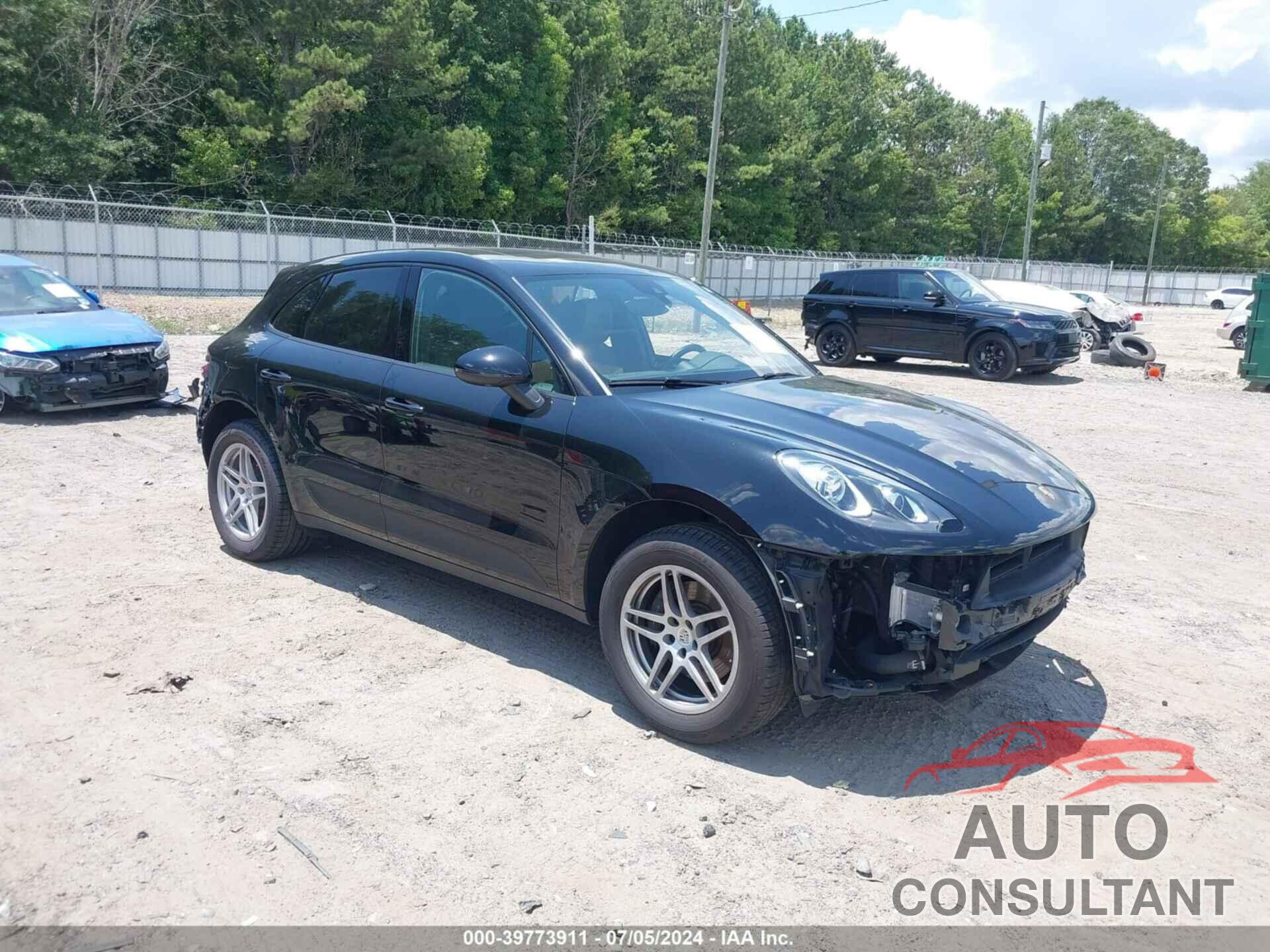 PORSCHE MACAN 2018 - WP1AA2A55JLB23542