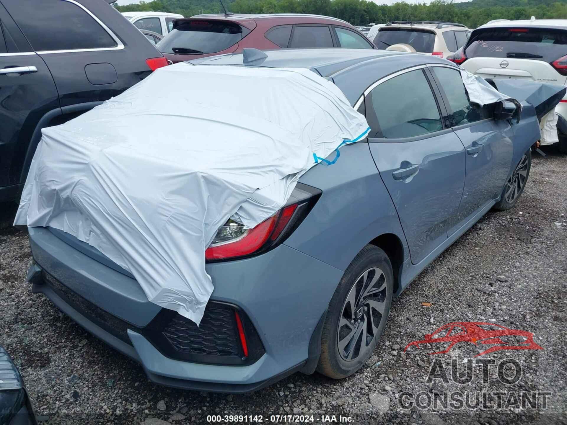 HONDA CIVIC 2019 - SHHFK7H31KU227373