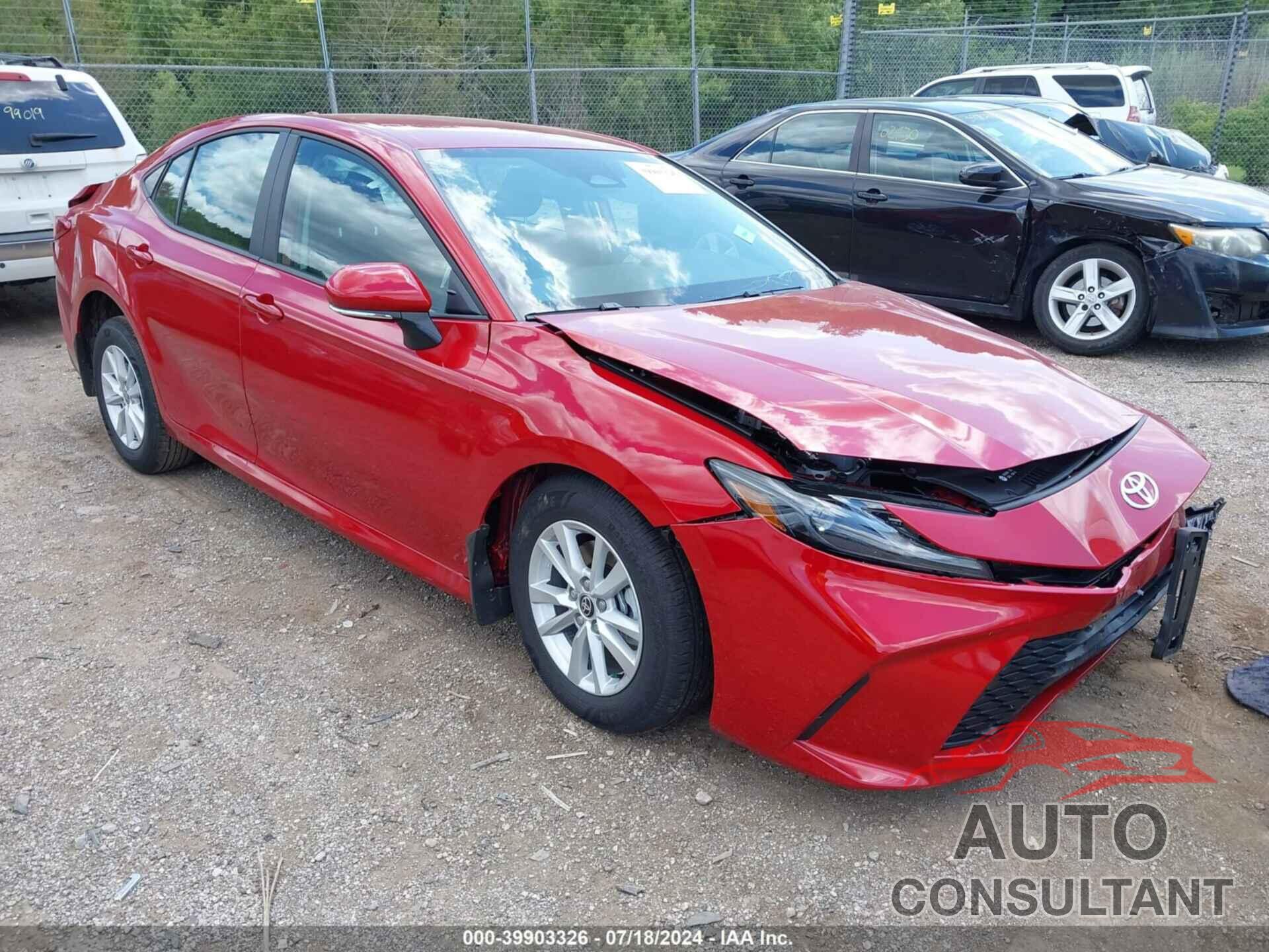 TOYOTA CAMRY 2025 - 4T1DBADKXSU005324
