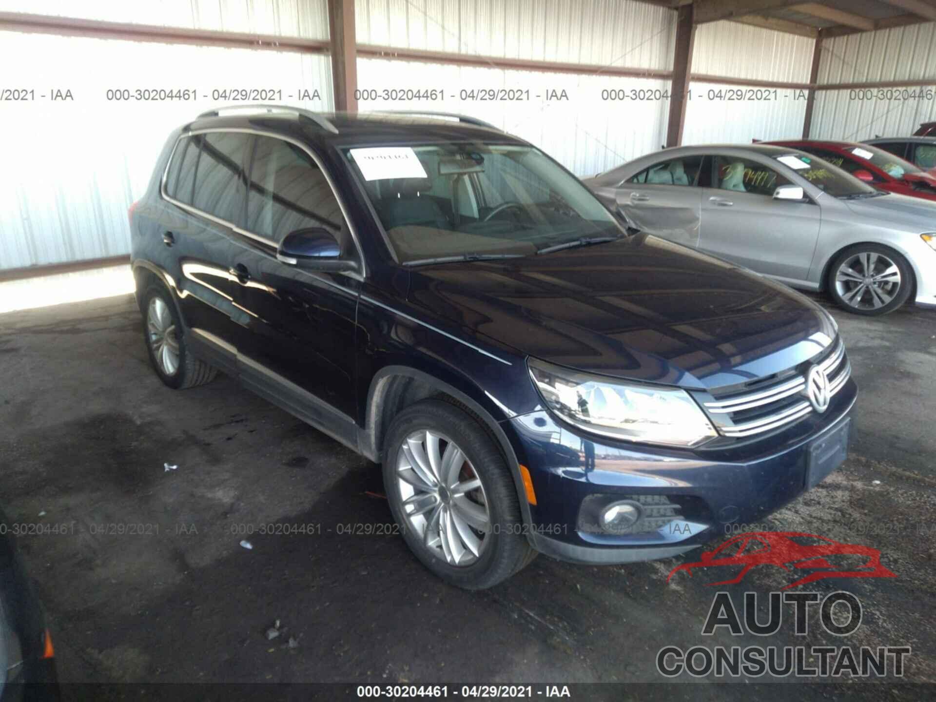 VOLKSWAGEN TIGUAN 2016 - WVGAV7AX3GW565792