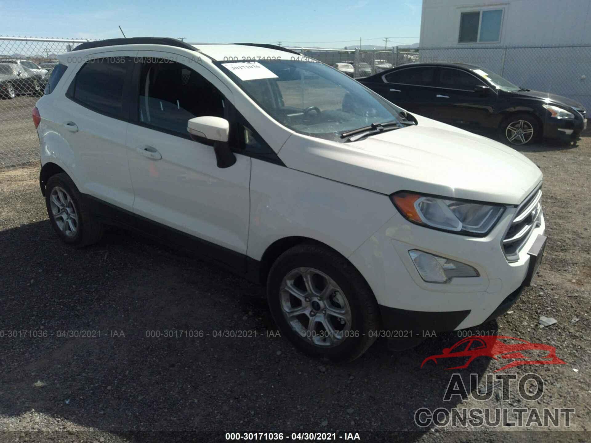 FORD ECOSPORT 2019 - MAJ3S2GE4KC291159