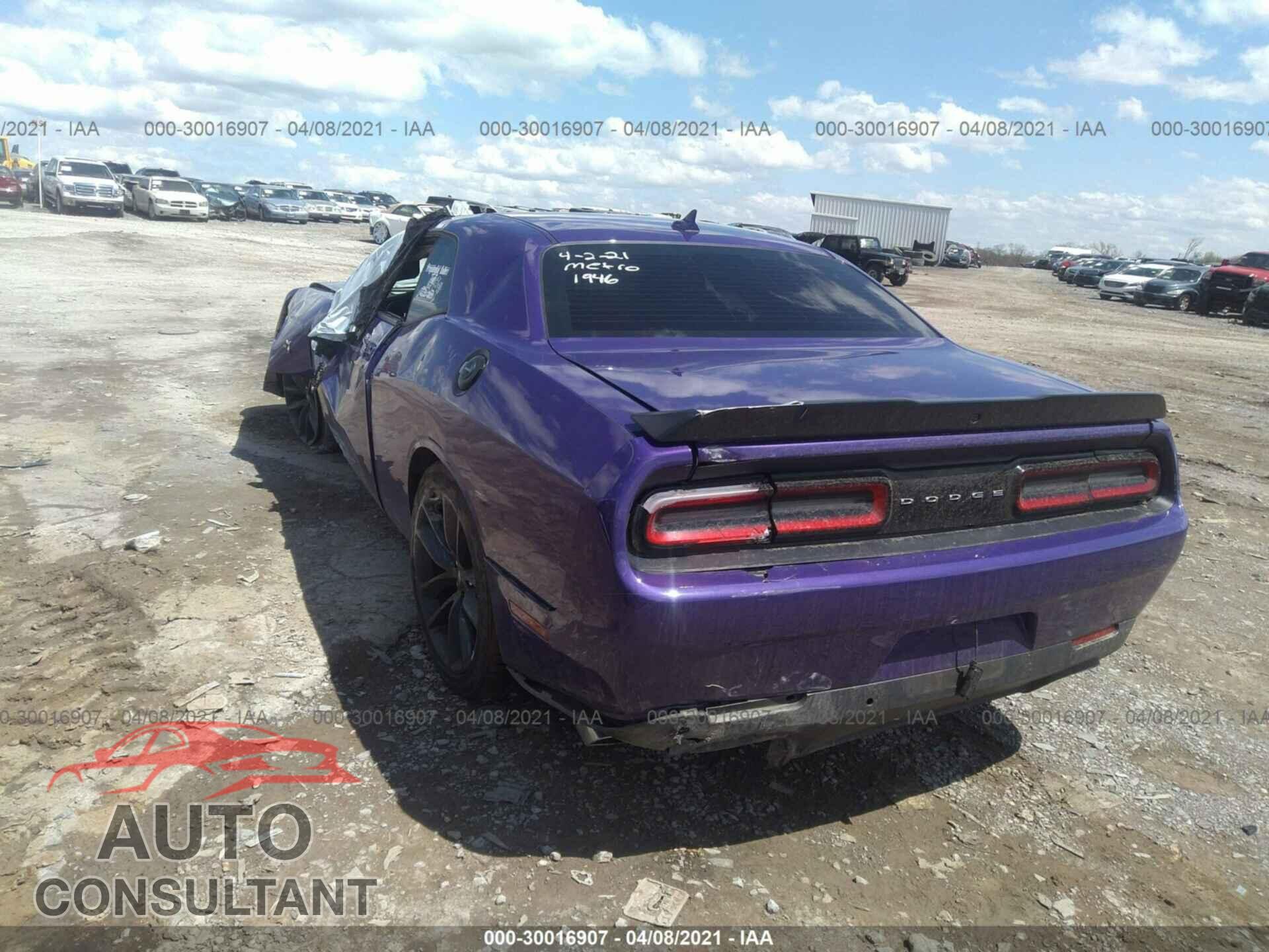 DODGE CHALLENGER 2019 - 2C3CDZFJ6KH551946