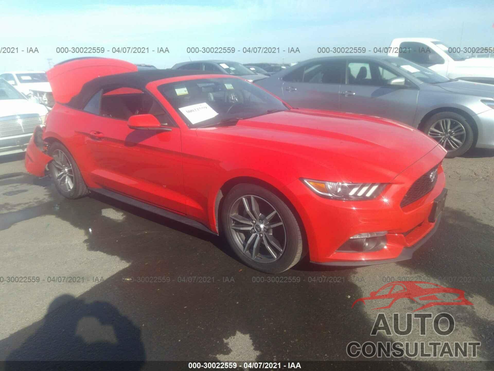 FORD MUSTANG 2017 - 1FATP8UH8H5287647