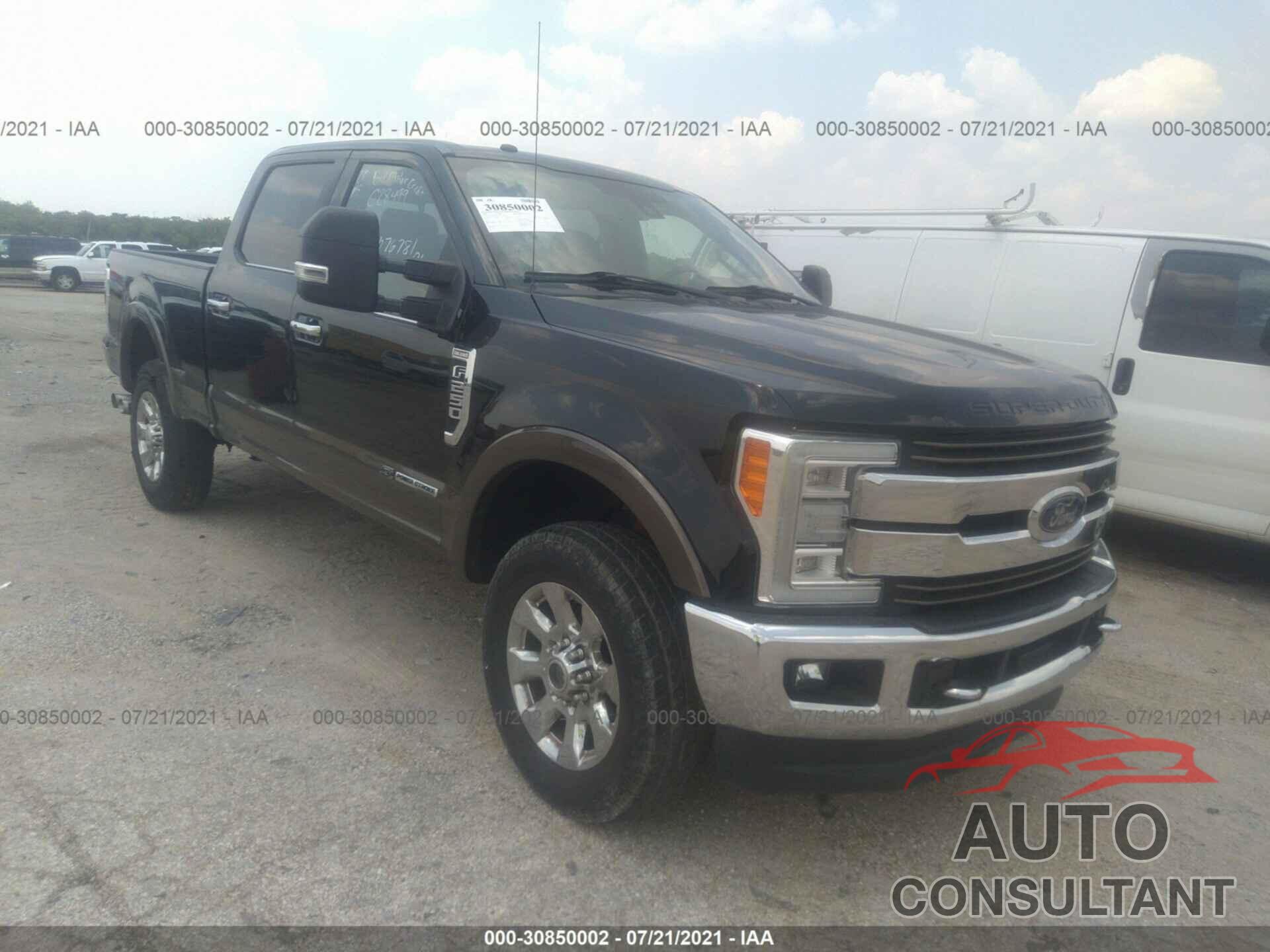 FORD SUPER DUTY F-250 SRW 2017 - 1FT7W2BT6HEC28499