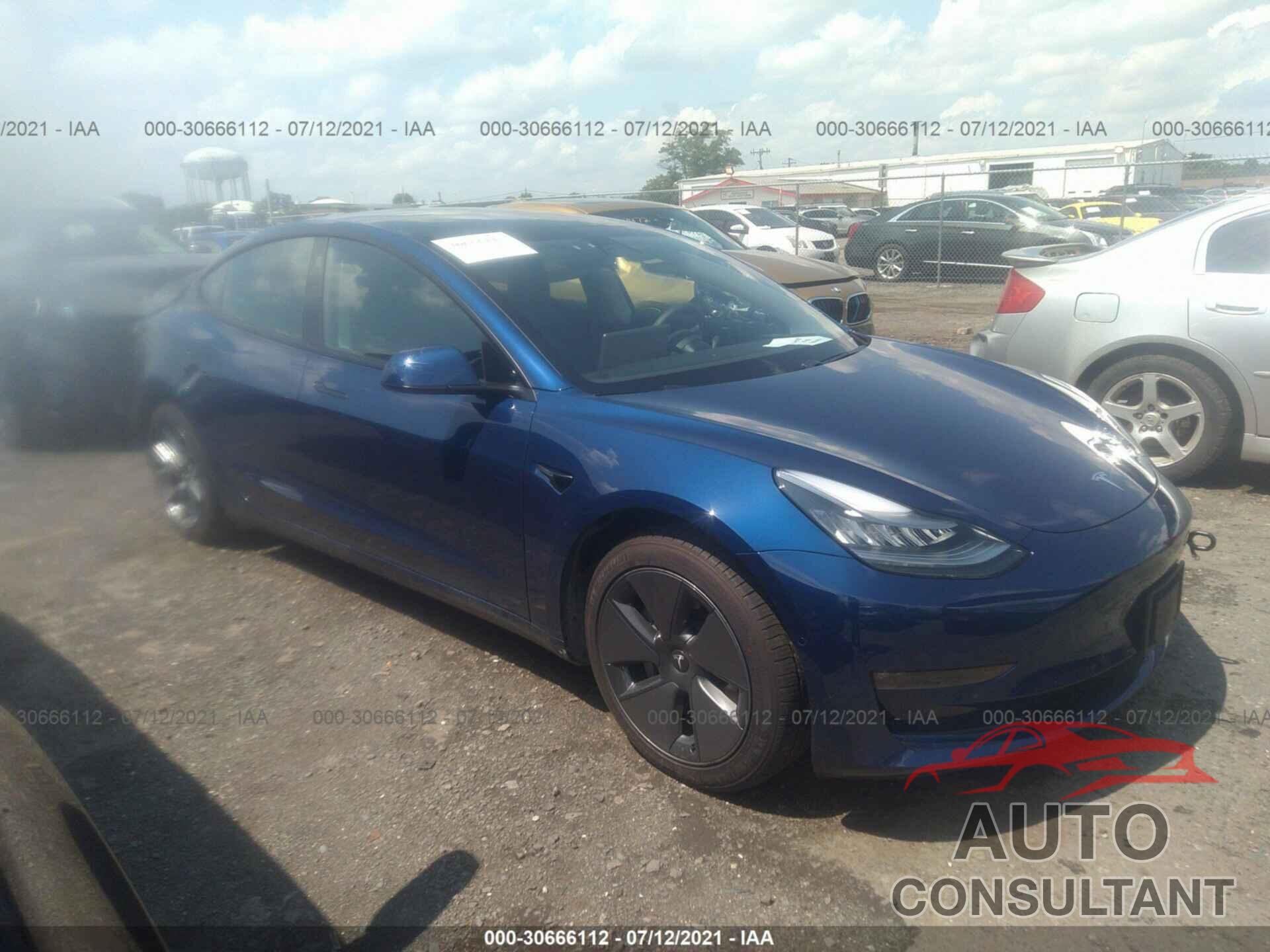 TESLA MODEL 3 2021 - 5YJ3E1EB3MF836830