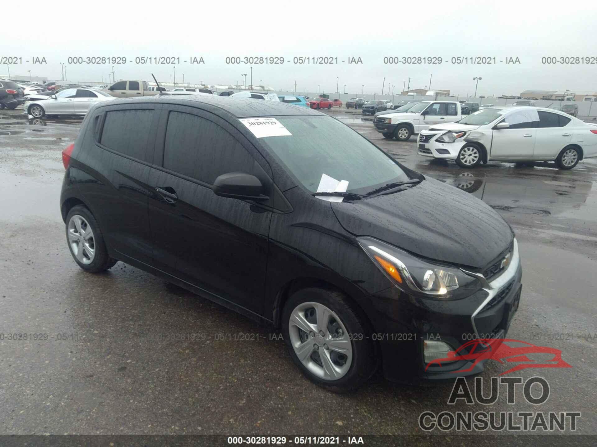 CHEVROLET SPARK 2019 - KL8CB6SA3KC743536
