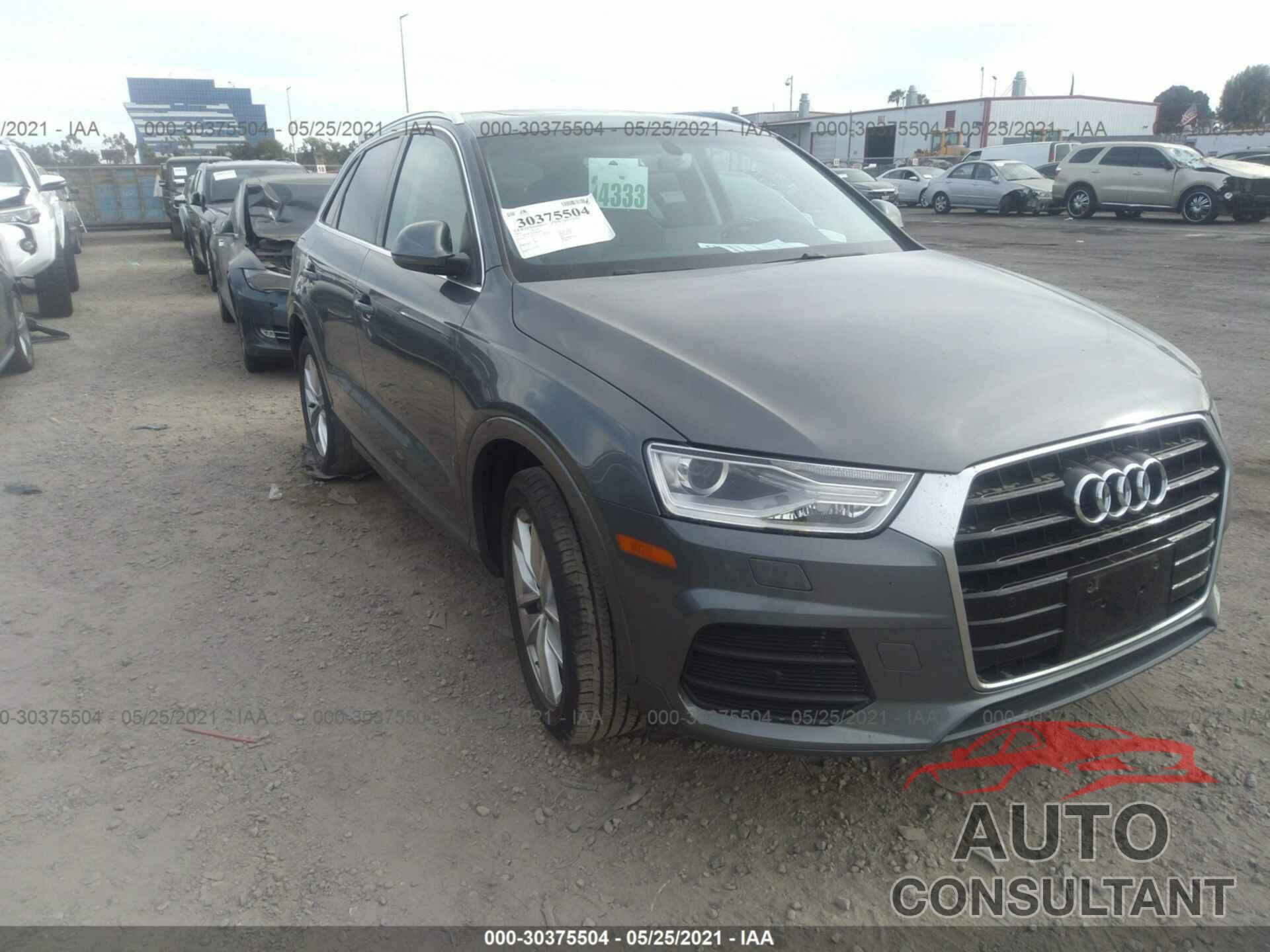 AUDI Q3 2016 - WA1BFCFS2GR008912