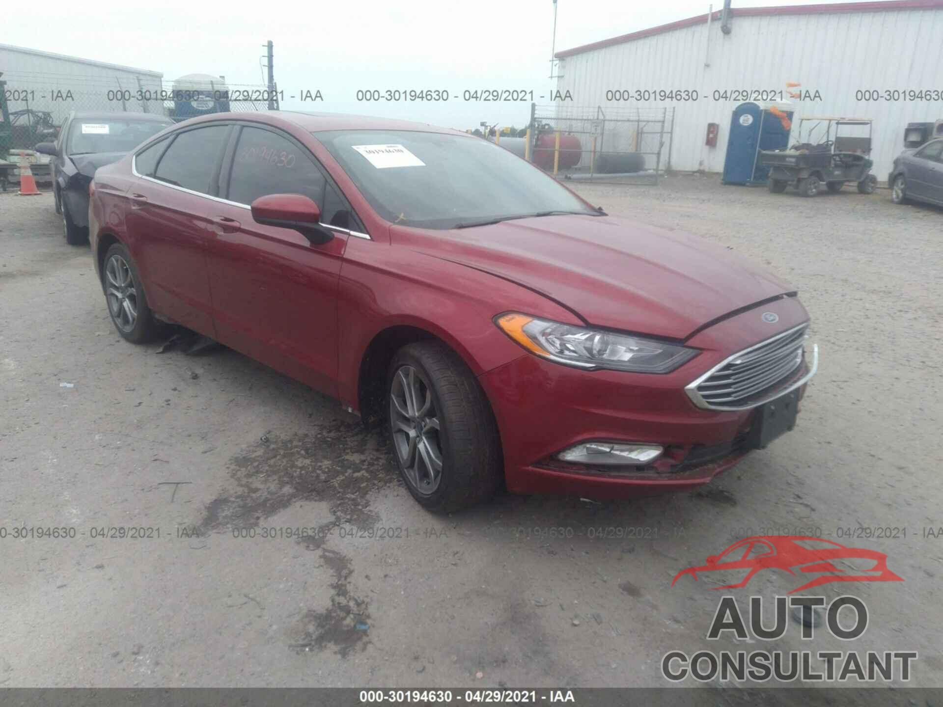 FORD FUSION 2017 - 3FA6P0HD3HR219095