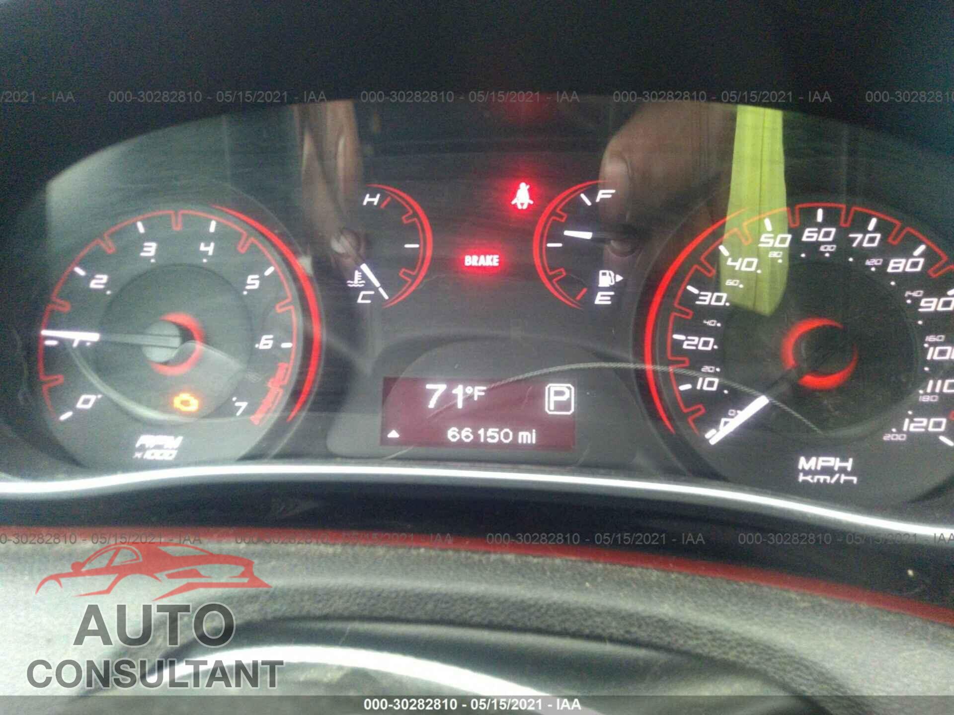DODGE DART 2016 - 1C3CDFBB5GD539644