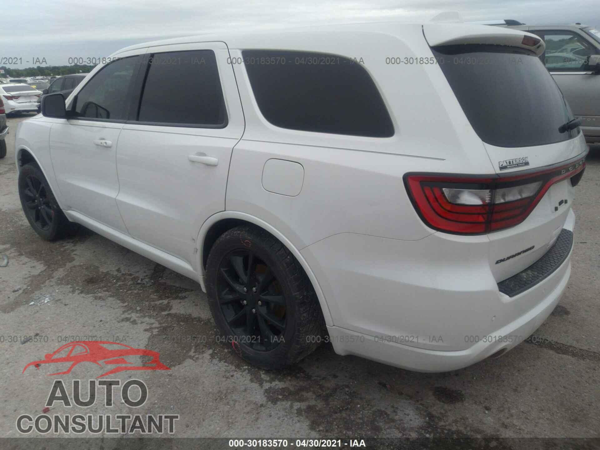DODGE DURANGO 2017 - 1C4RDHDG9HC610832