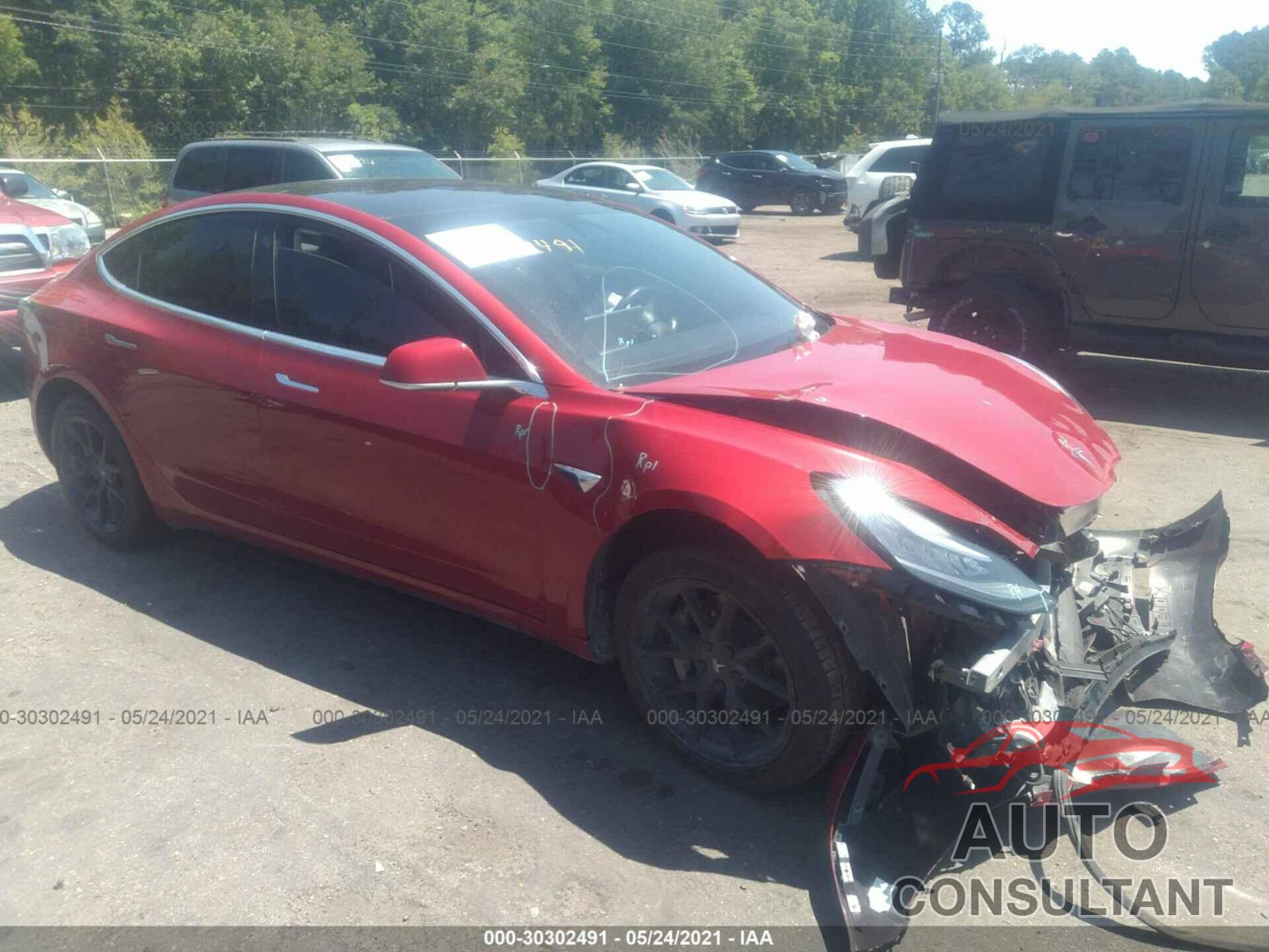 TESLA MODEL 3 2018 - 5YJ3E1EA7JF058518