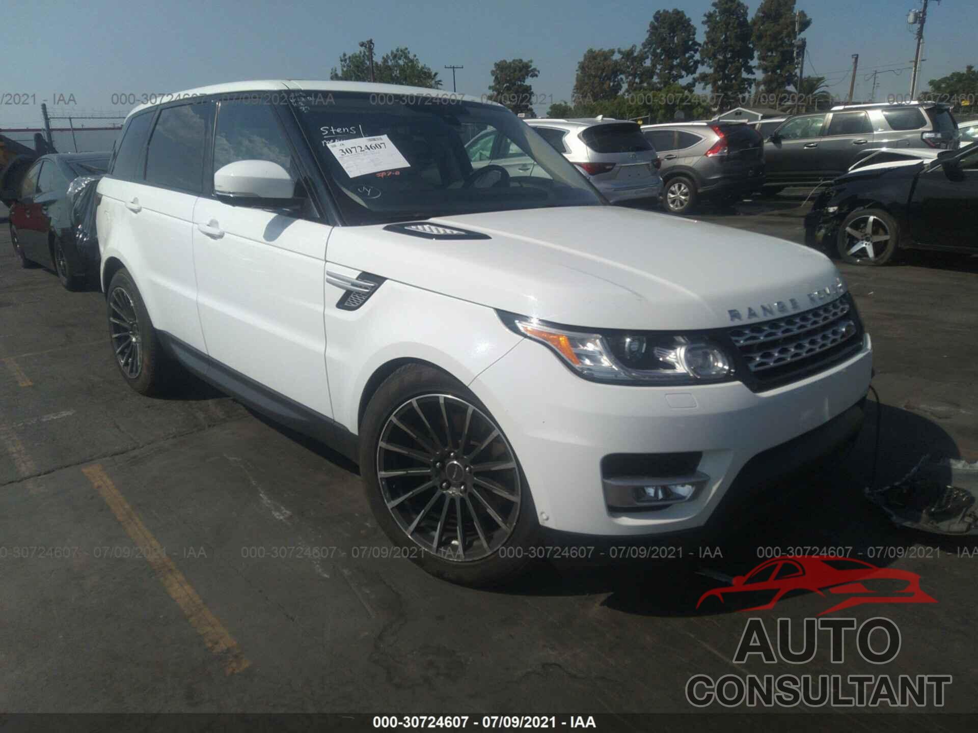 LAND ROVER RANGE ROVER SPORT 2016 - SALWR2VF3GA576672