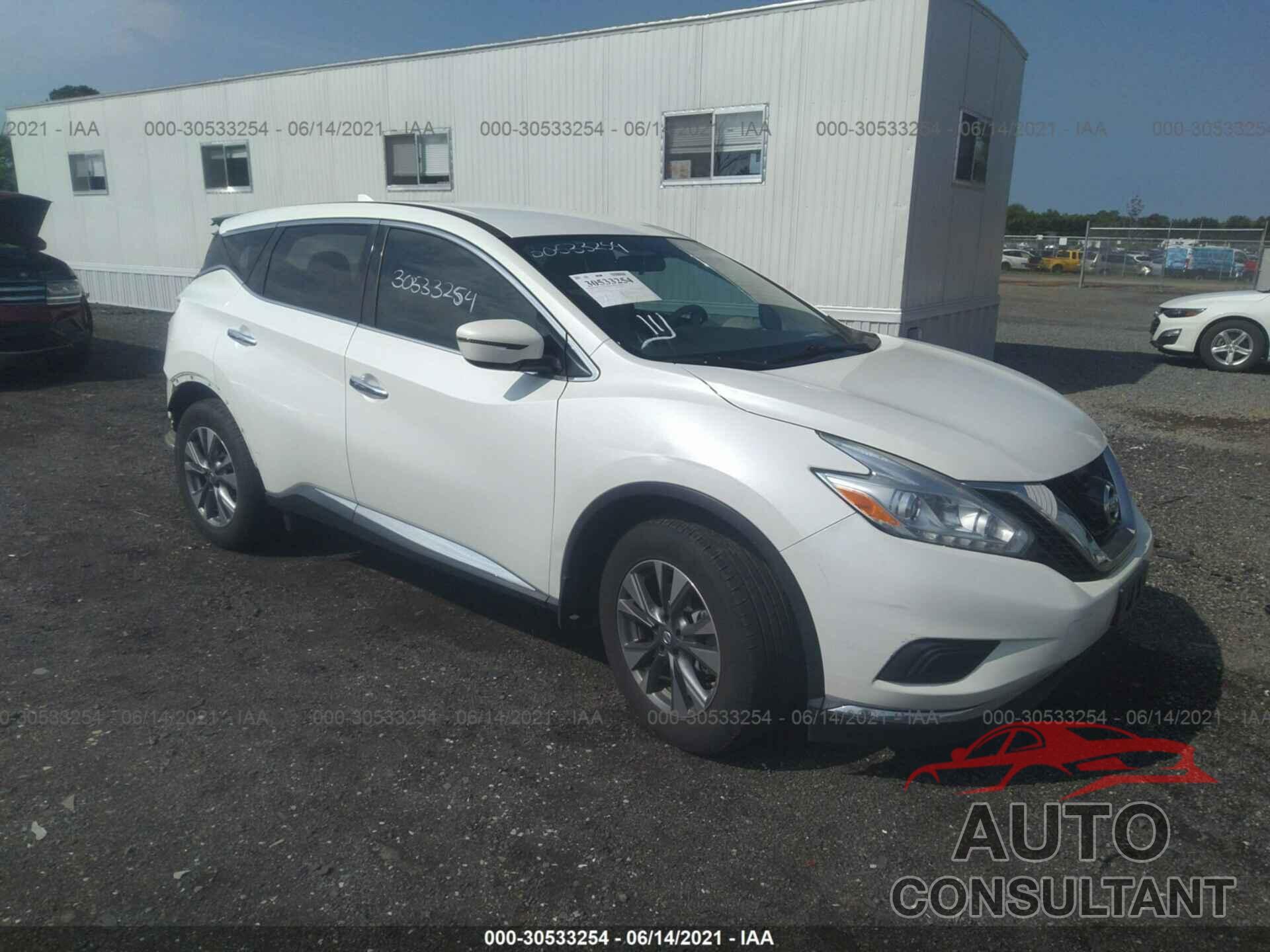 NISSAN MURANO 2016 - 5N1AZ2MG5GN157240