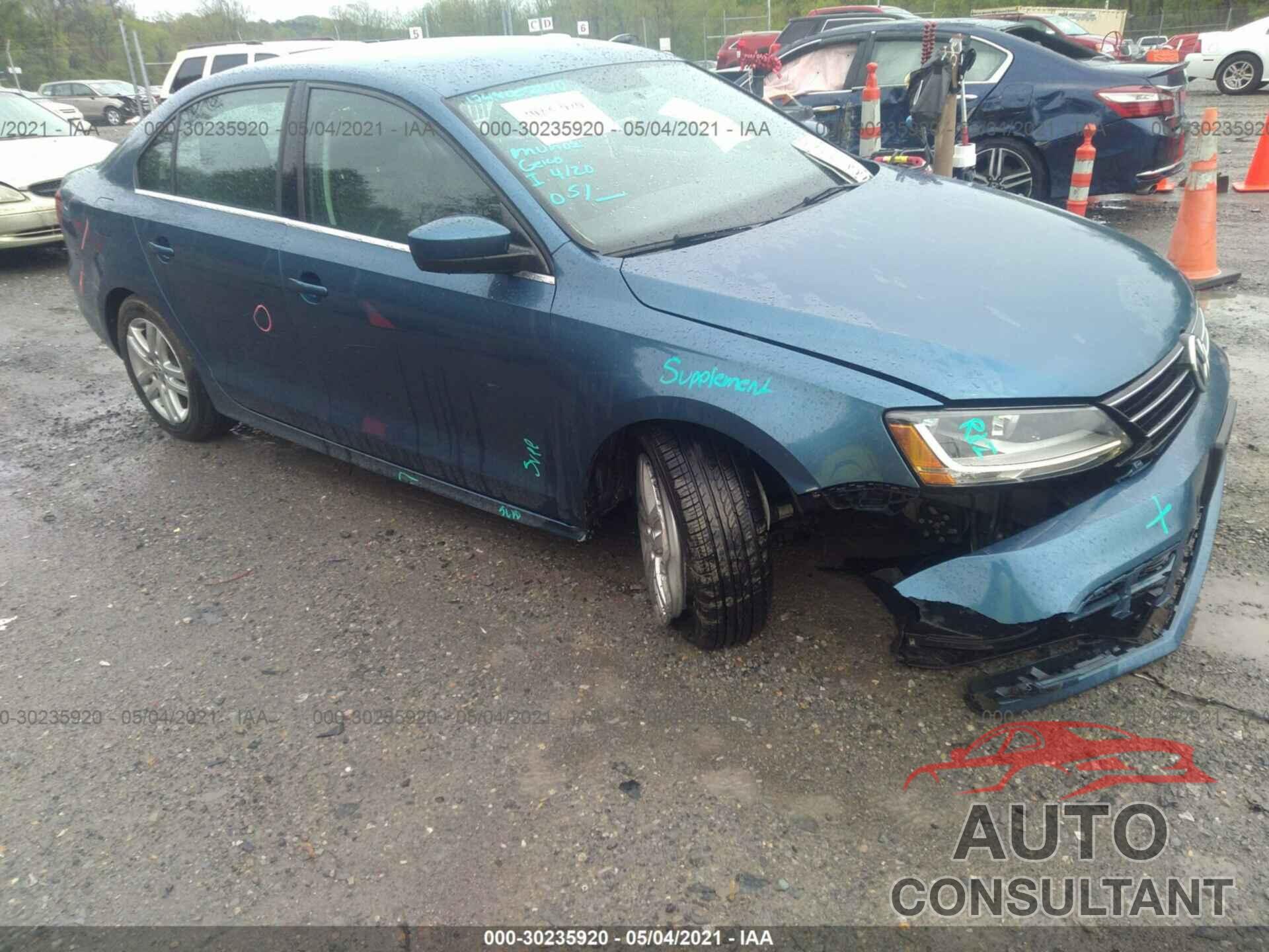 VOLKSWAGEN JETTA 2017 - 3VW2B7AJ6HM207730