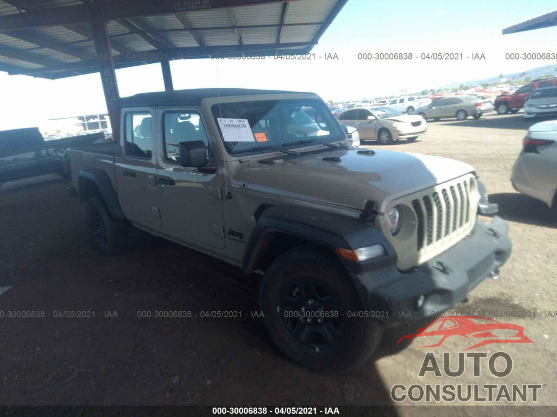 JEEP GLADIATOR 2020 - 1C6HJTAG2LL205181