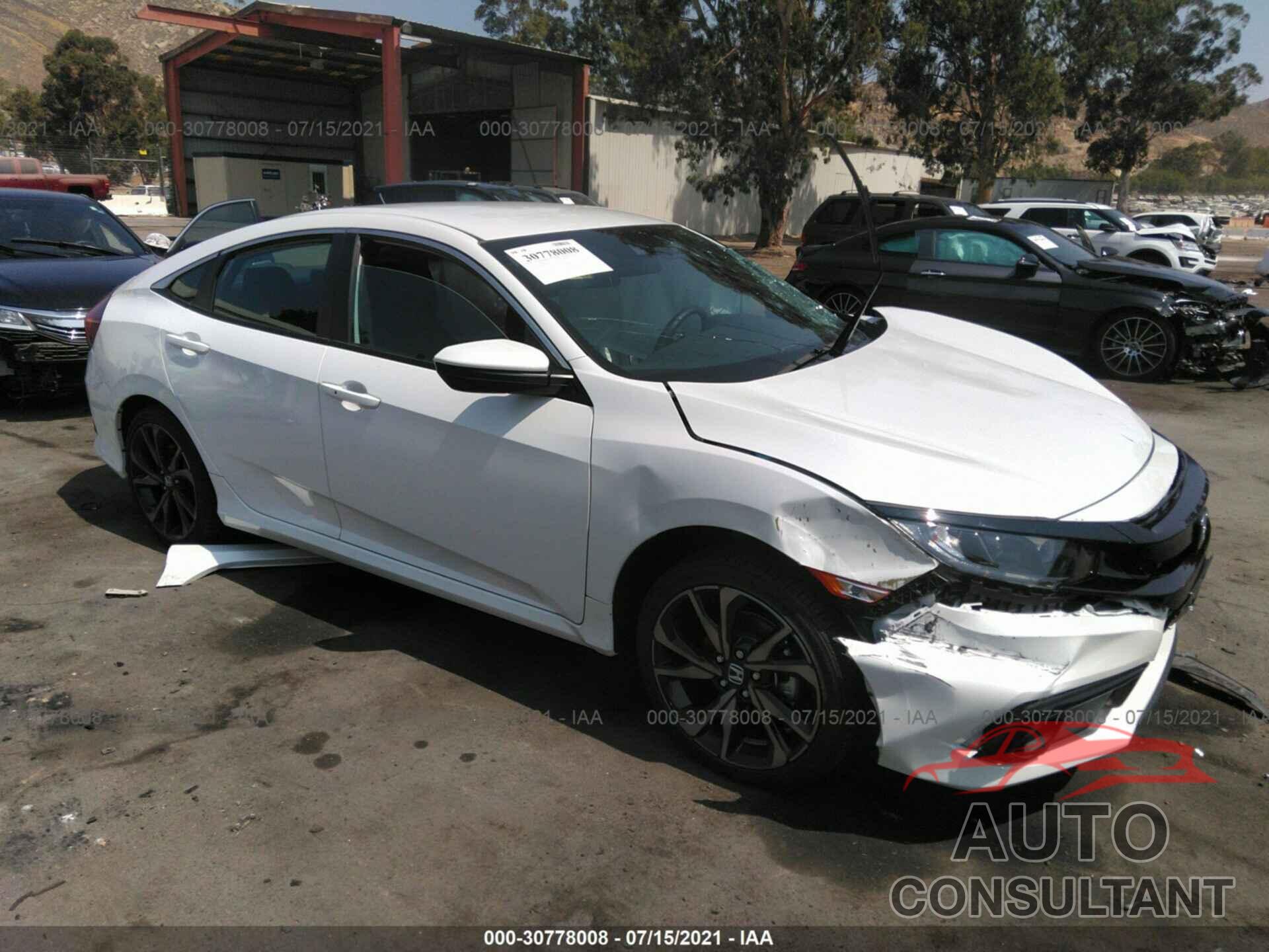 HONDA CIVIC SEDAN 2021 - 2HGFC2F83MH549706