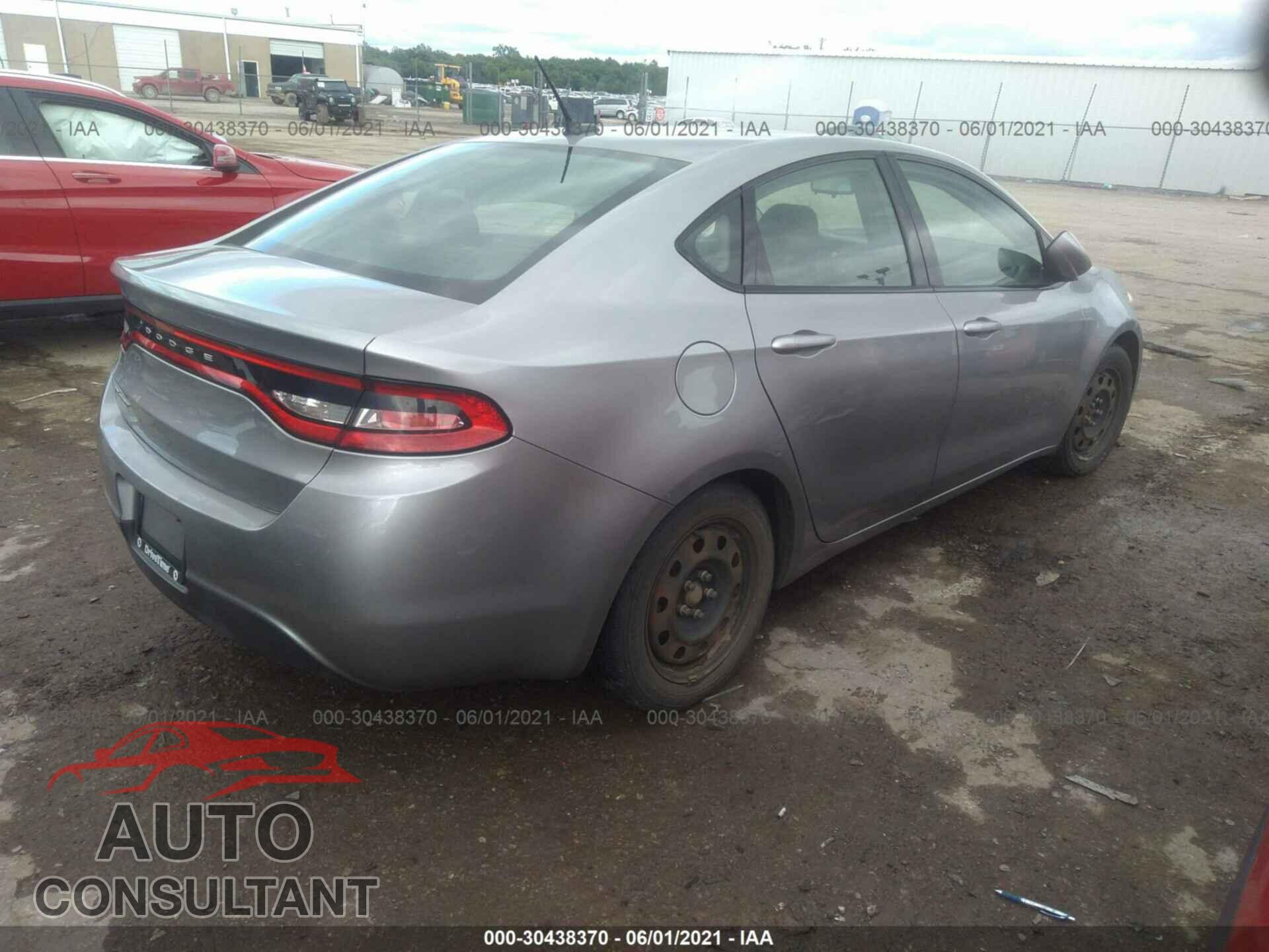 DODGE DART 2016 - 1C3CDFAA1GD549323