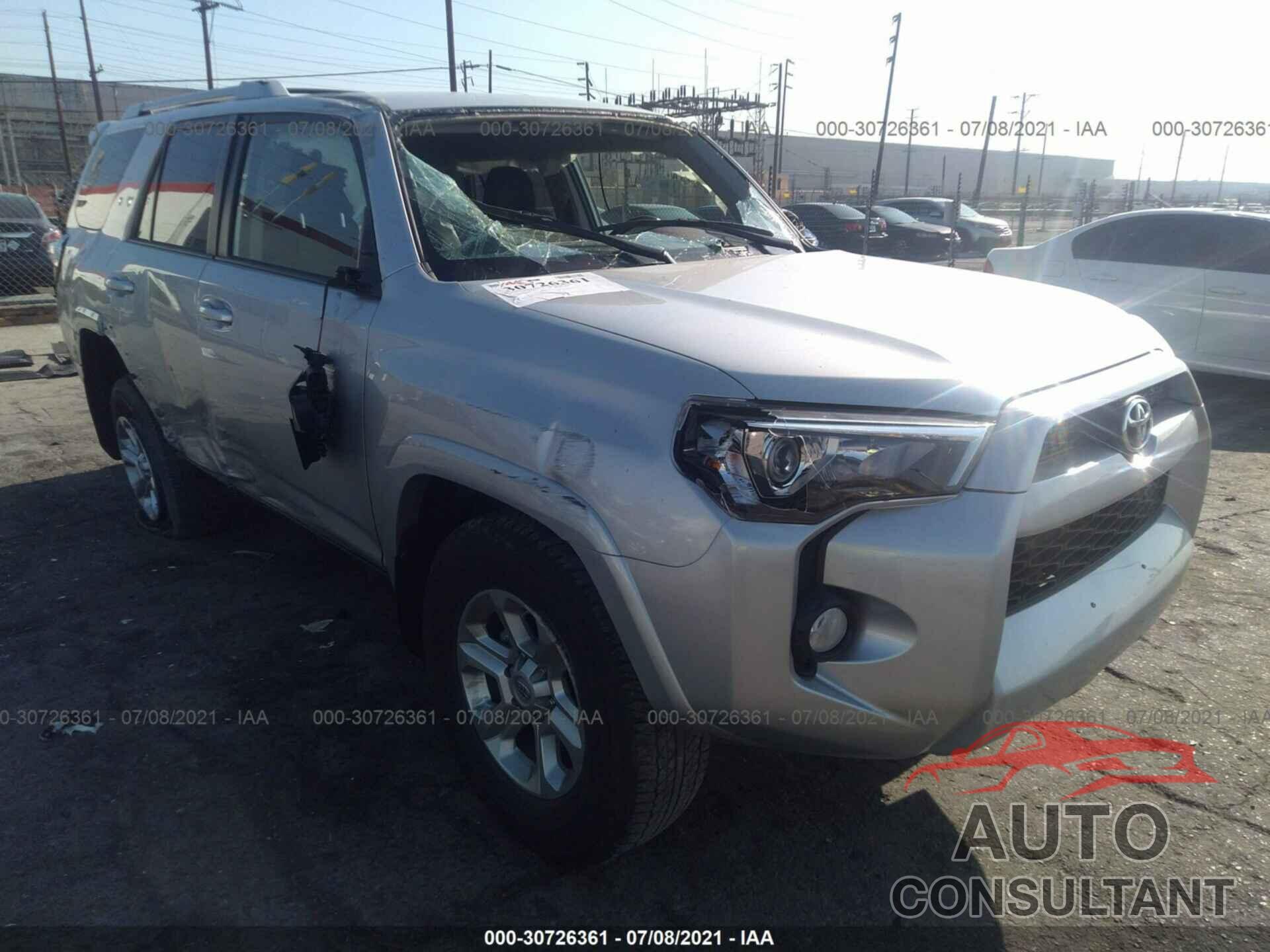 TOYOTA 4RUNNER 2018 - JTEZU5JRXJ5174163