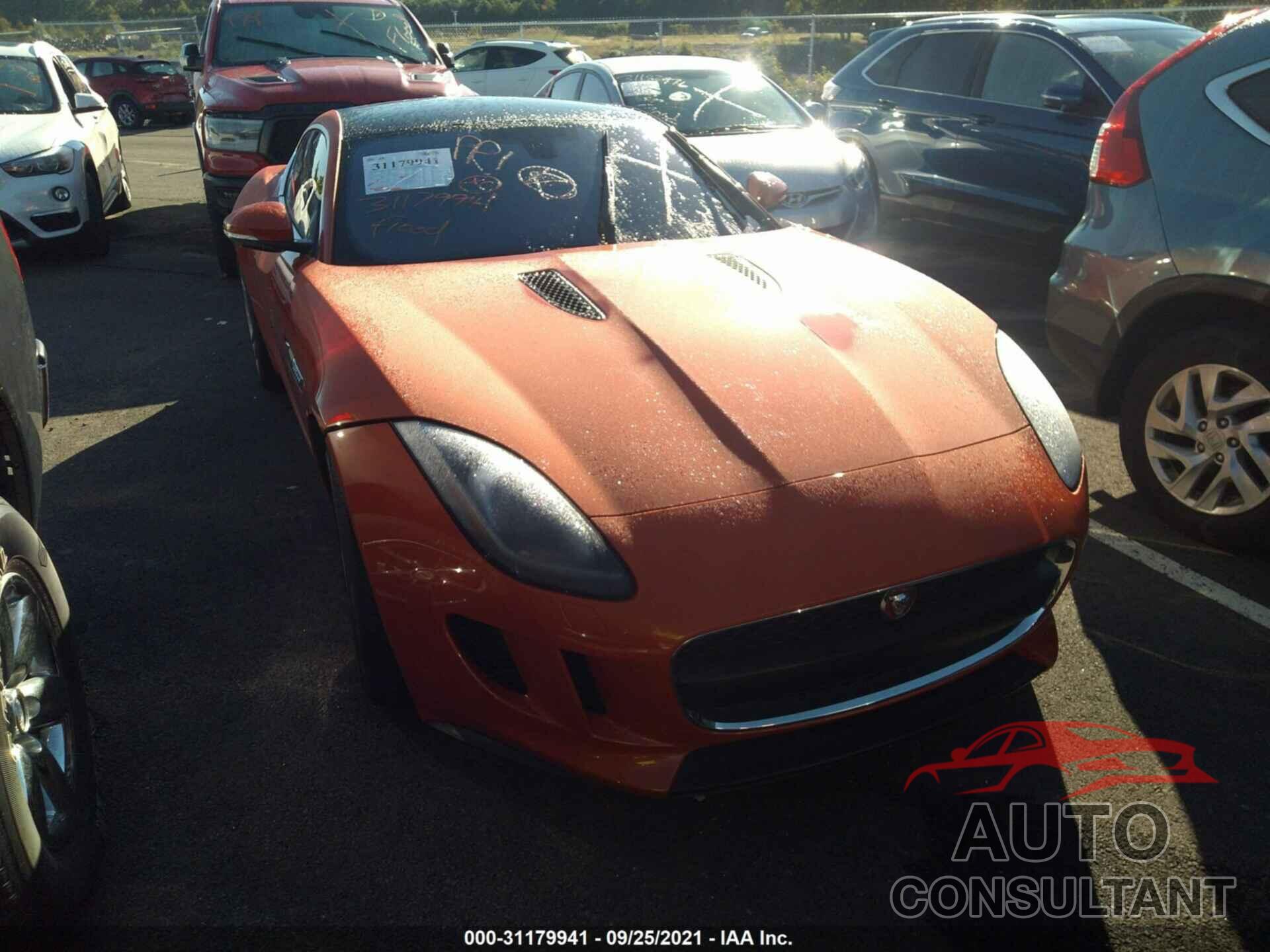 JAGUAR F-TYPE 2017 - SAJWA6AT2H8K44590