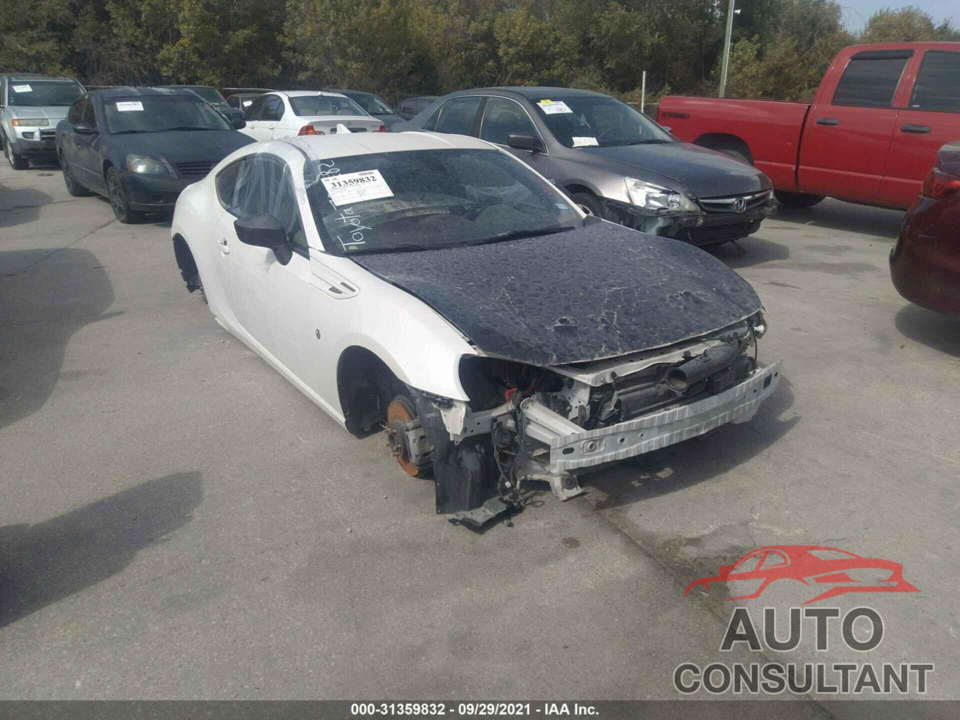 TOYOTA 86 2018 - JF1ZNAA18J8700282