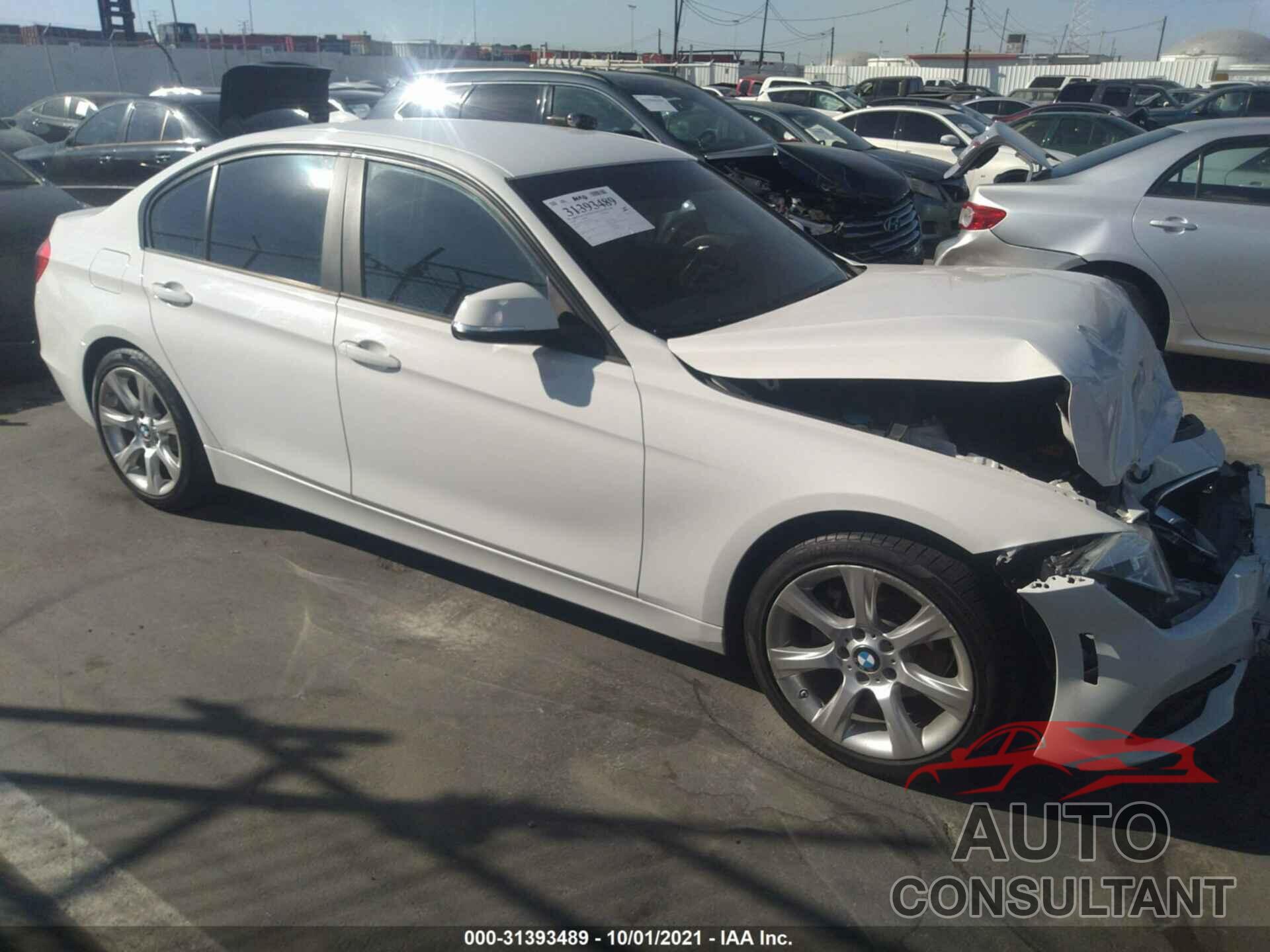 BMW 3 SERIES 2018 - WBA8E1G56JNU93082