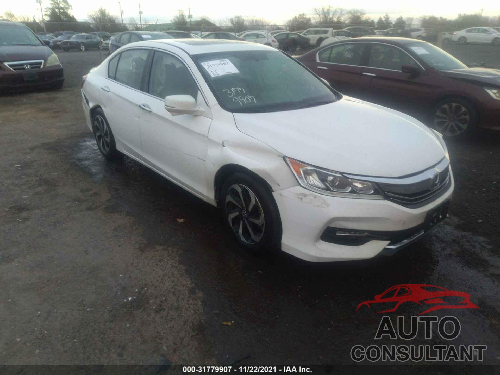 HONDA ACCORD SEDAN 2016 - 1HGCR2F80GA204508