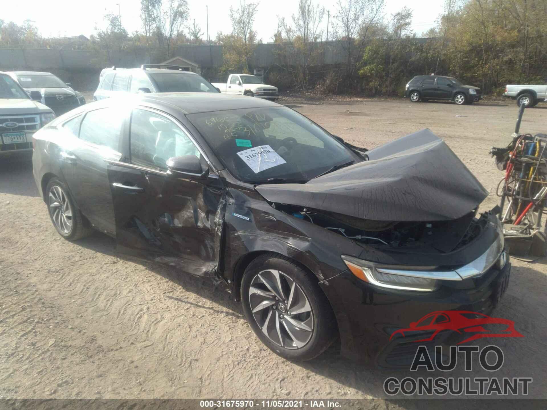 HONDA INSIGHT 2019 - 19XZE4F93KE016676