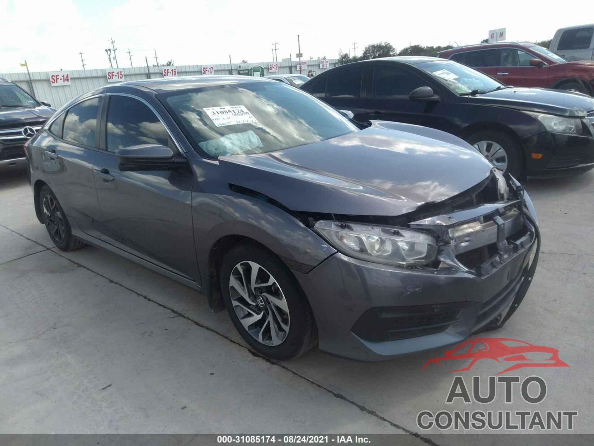 HONDA CIVIC SEDAN 2016 - 19XFC2F72GE031303