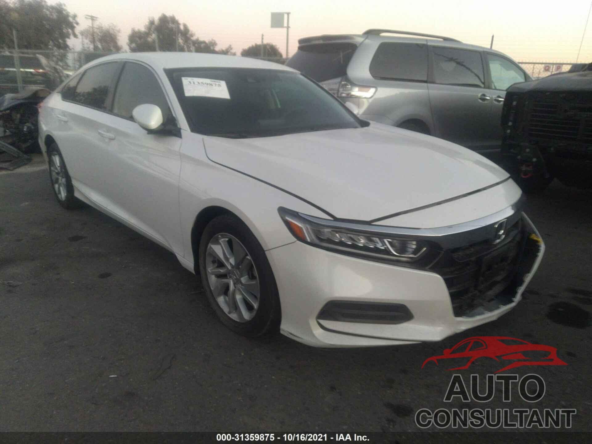 HONDA ACCORD SEDAN 2020 - 1HGCV1F16LA077573