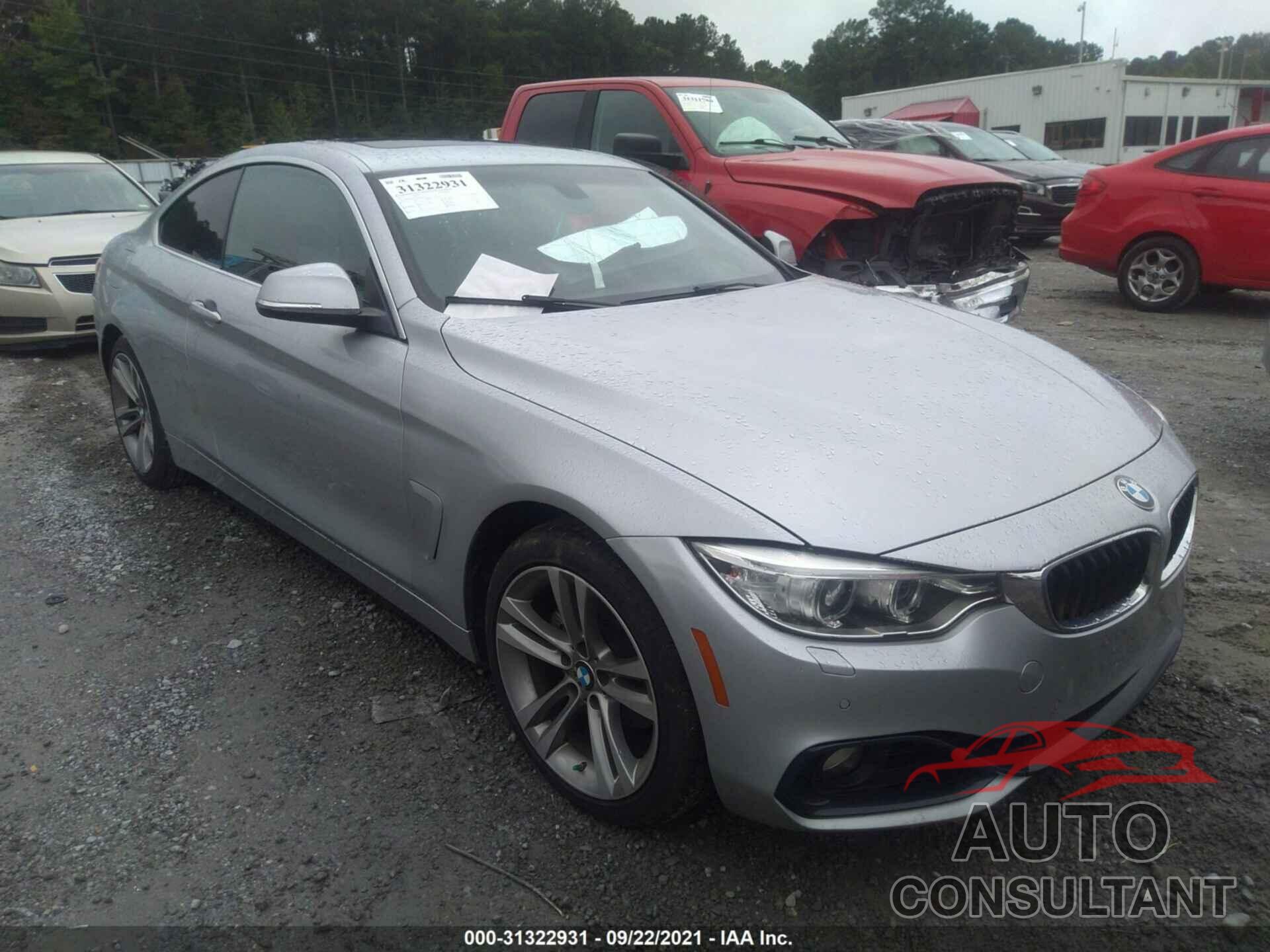 BMW 4 SERIES 2016 - WBA3N9C59GK250553