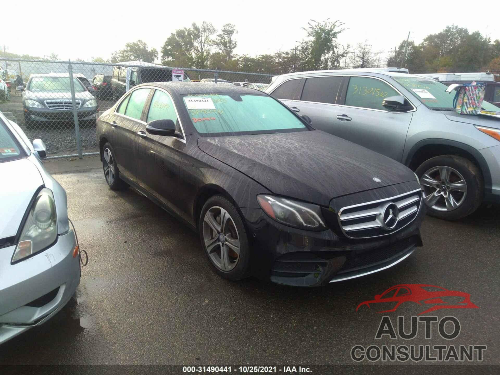 MERCEDES-BENZ E-CLASS 2017 - WDDZF4KB0HA120968