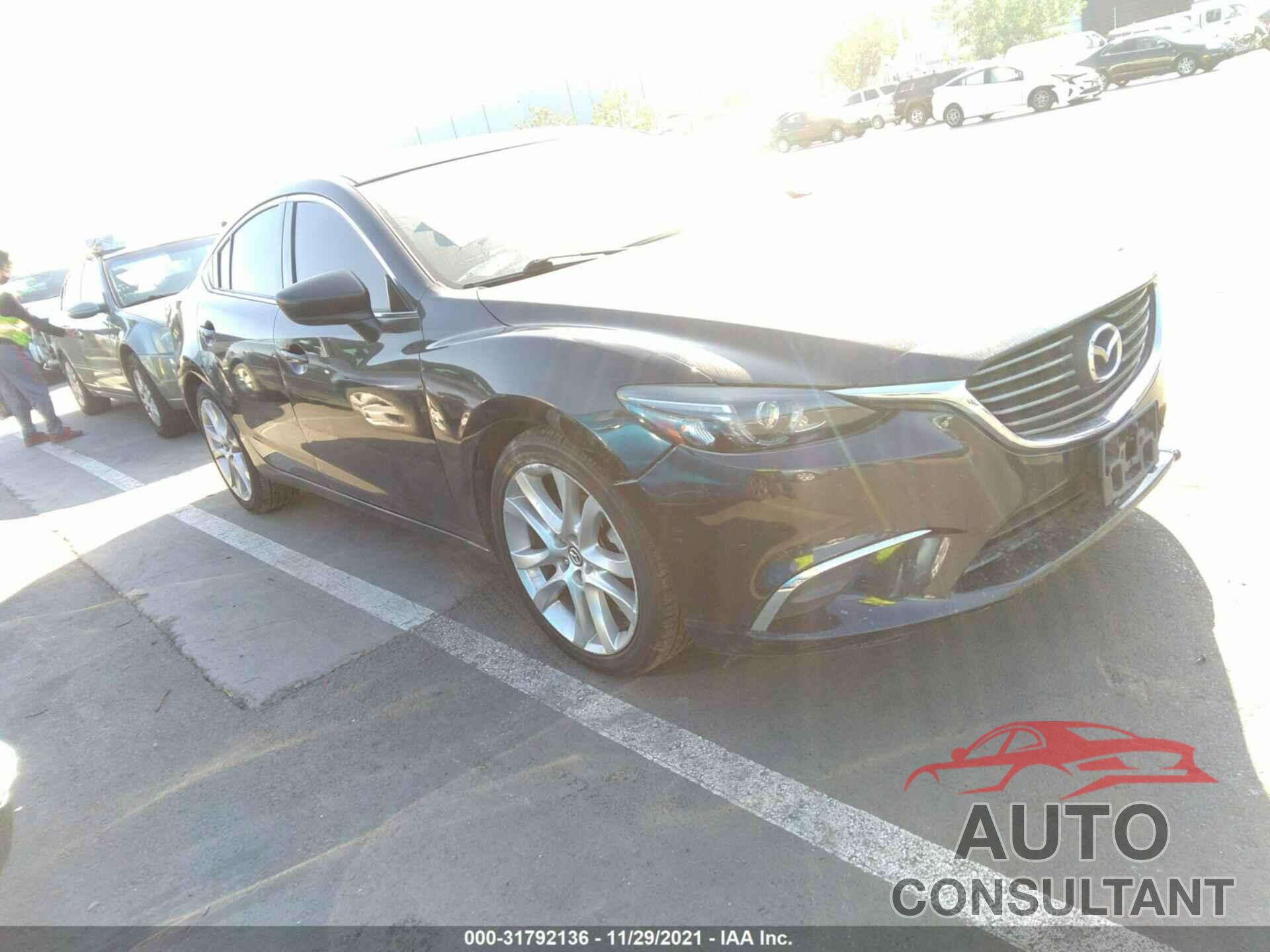 MAZDA MAZDA6 2016 - JM1GJ1T59G1484070