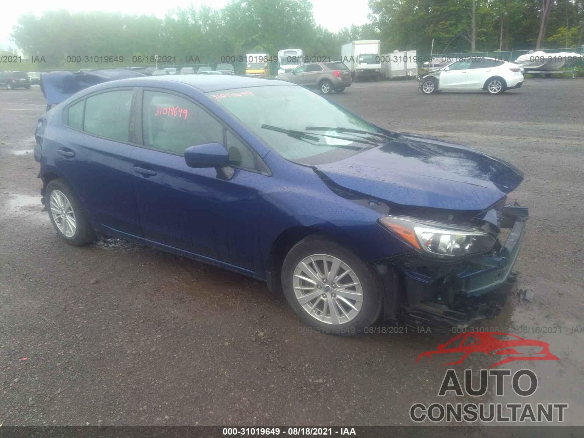 SUBARU IMPREZA 2018 - 4S3GKAB66J3611151