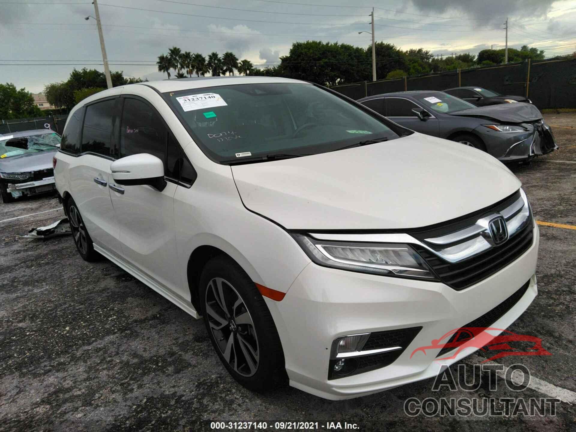 HONDA ODYSSEY 2019 - 5FNRL6H91KB070227