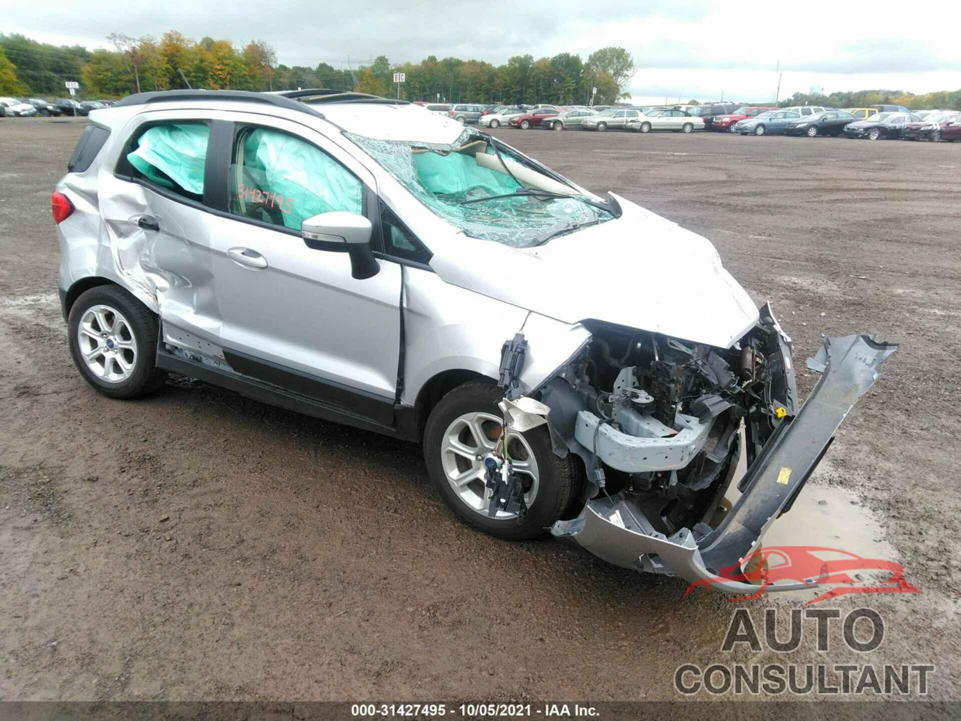 FORD ECOSPORT 2019 - MAJ3S2GE6KC301884