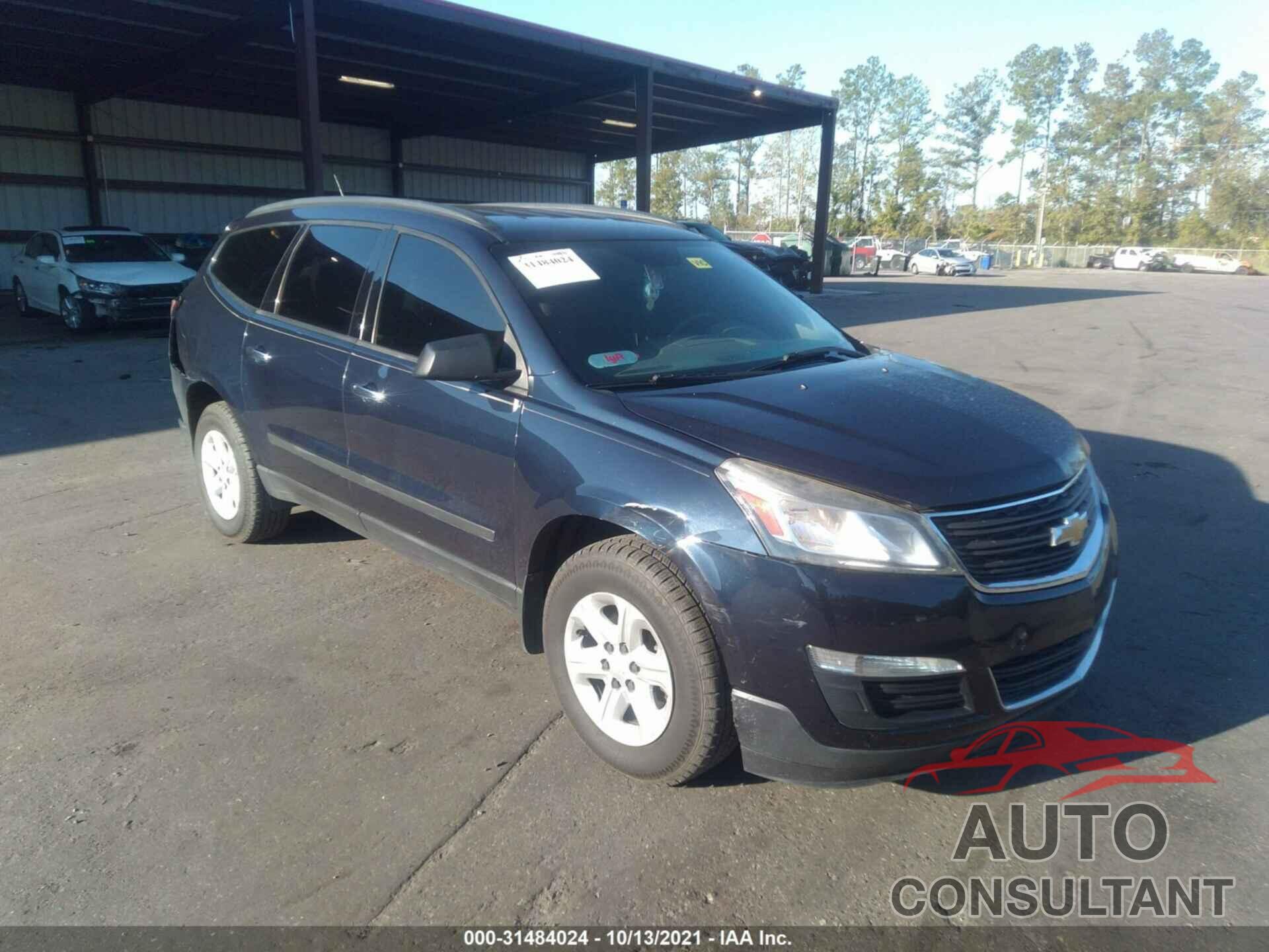 CHEVROLET TRAVERSE 2016 - 1GNKRFED8GJ237134